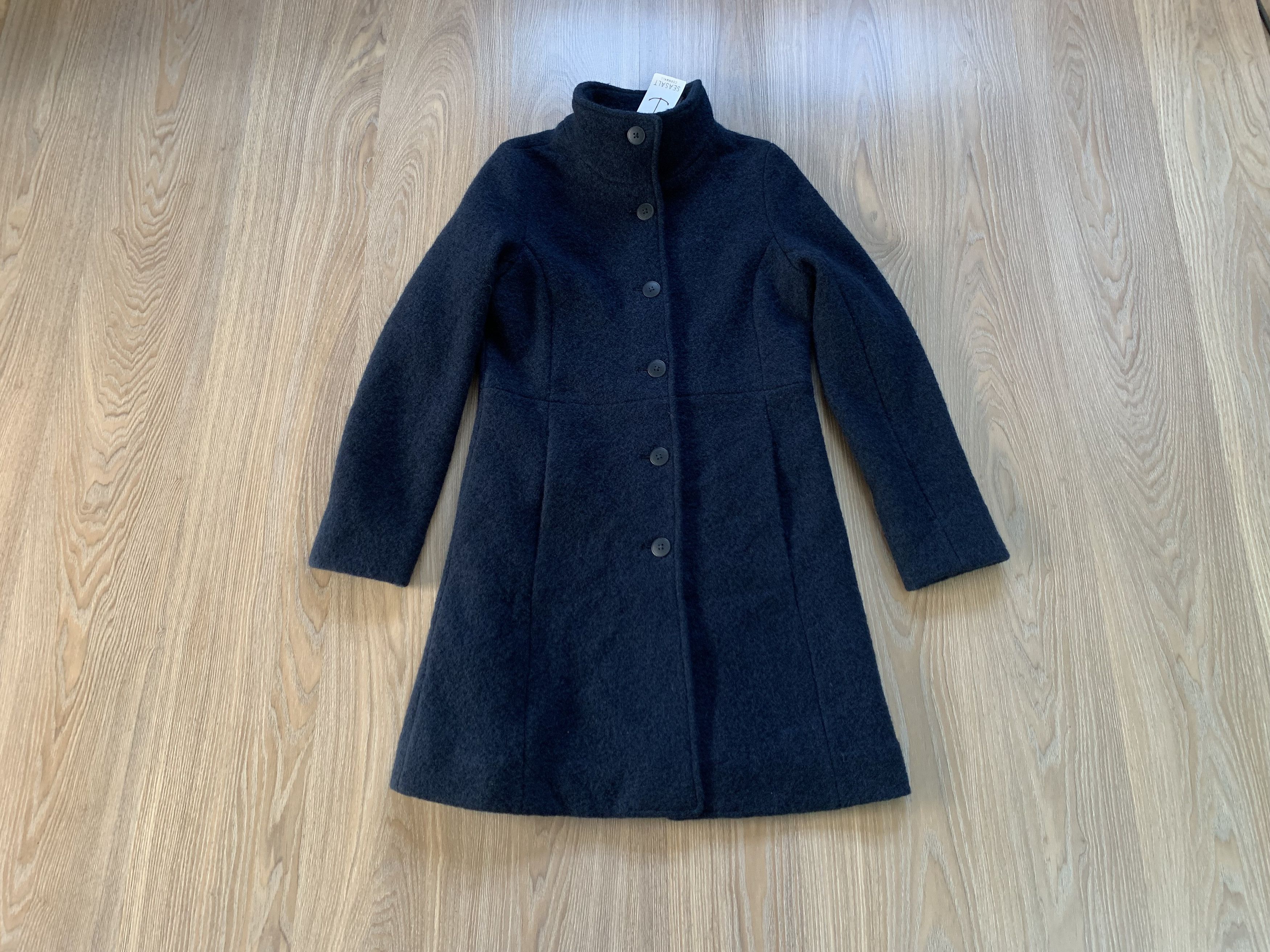 Other Seasalt Cornwall Women's Boiled Wool Coat Size L / US 10 / IT 46 - 2 Thumbnail
