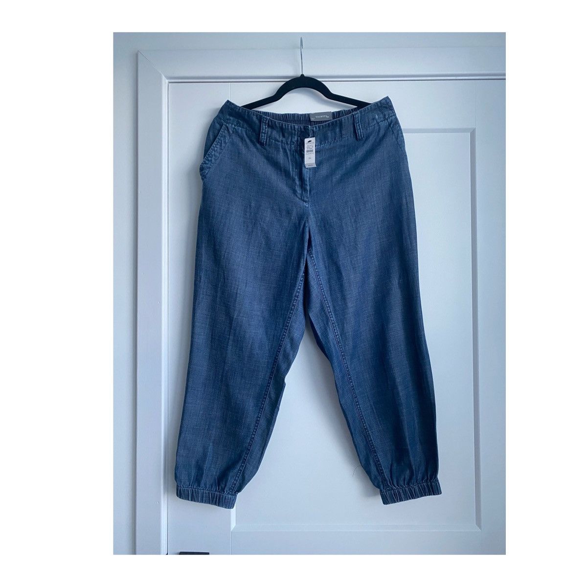 Talbots NWT Talbots Jogger Pants Women Xp Elastic band Linen Blend Size 27" / US 4 / IT 40 - 1 Thumbnail