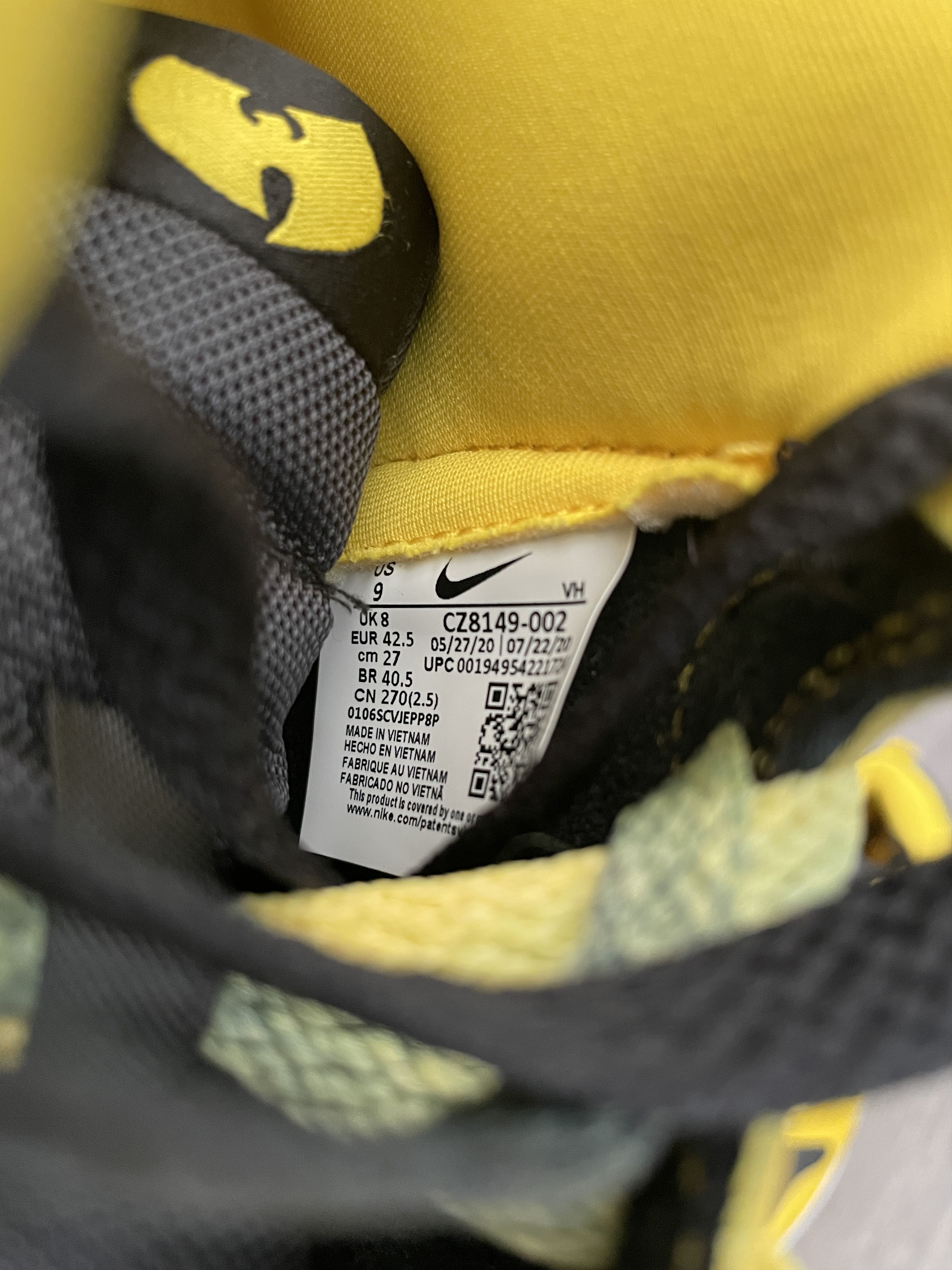 Nike Dunk High "Wu Tang" (SBTG Foxtrot) Size US 9 / EU 42 - 6 Thumbnail
