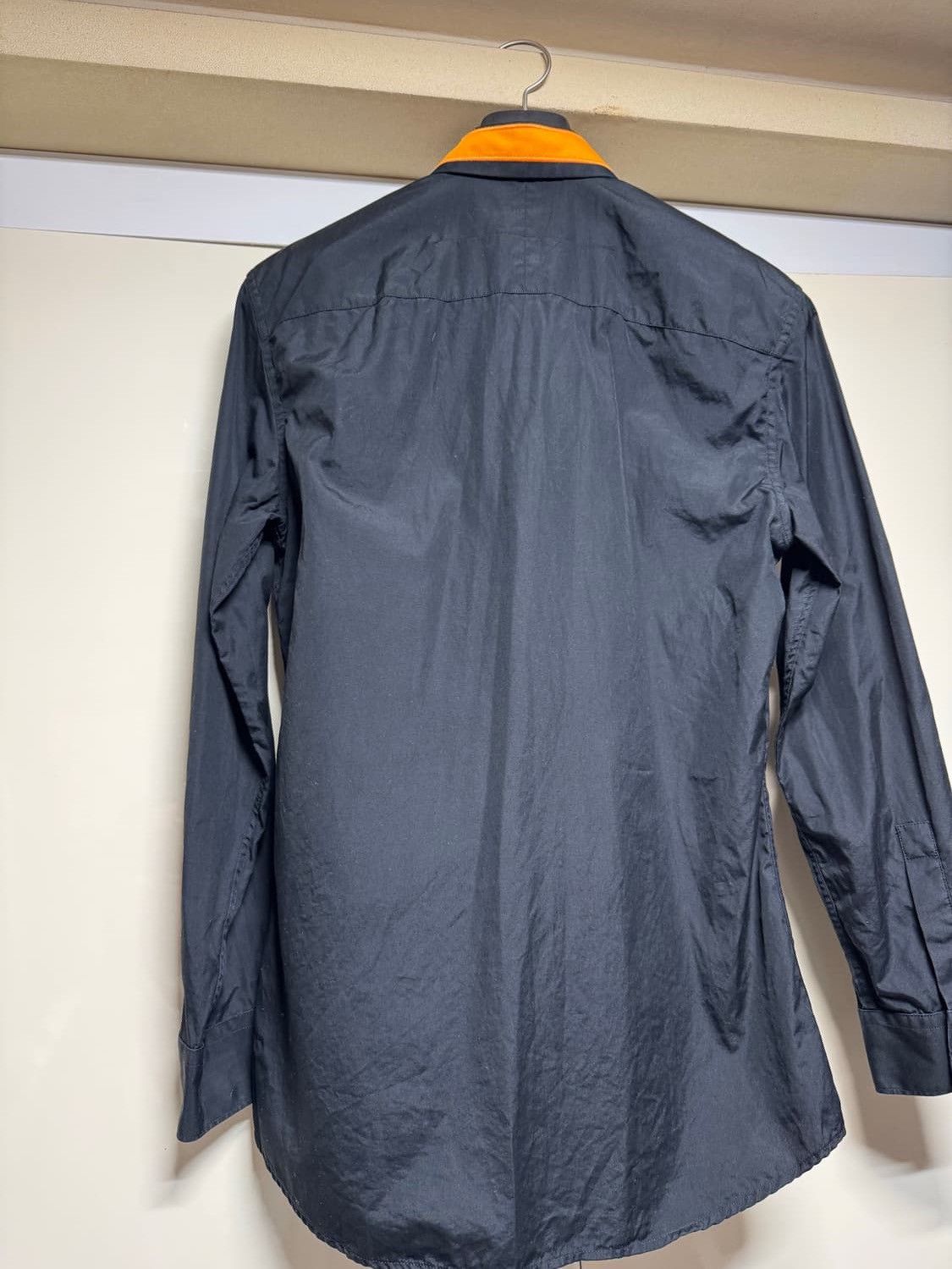 Givenchy Givenchy Black Shirt with Star Collar Size US M / EU 48-50 / 2 - 3 Thumbnail
