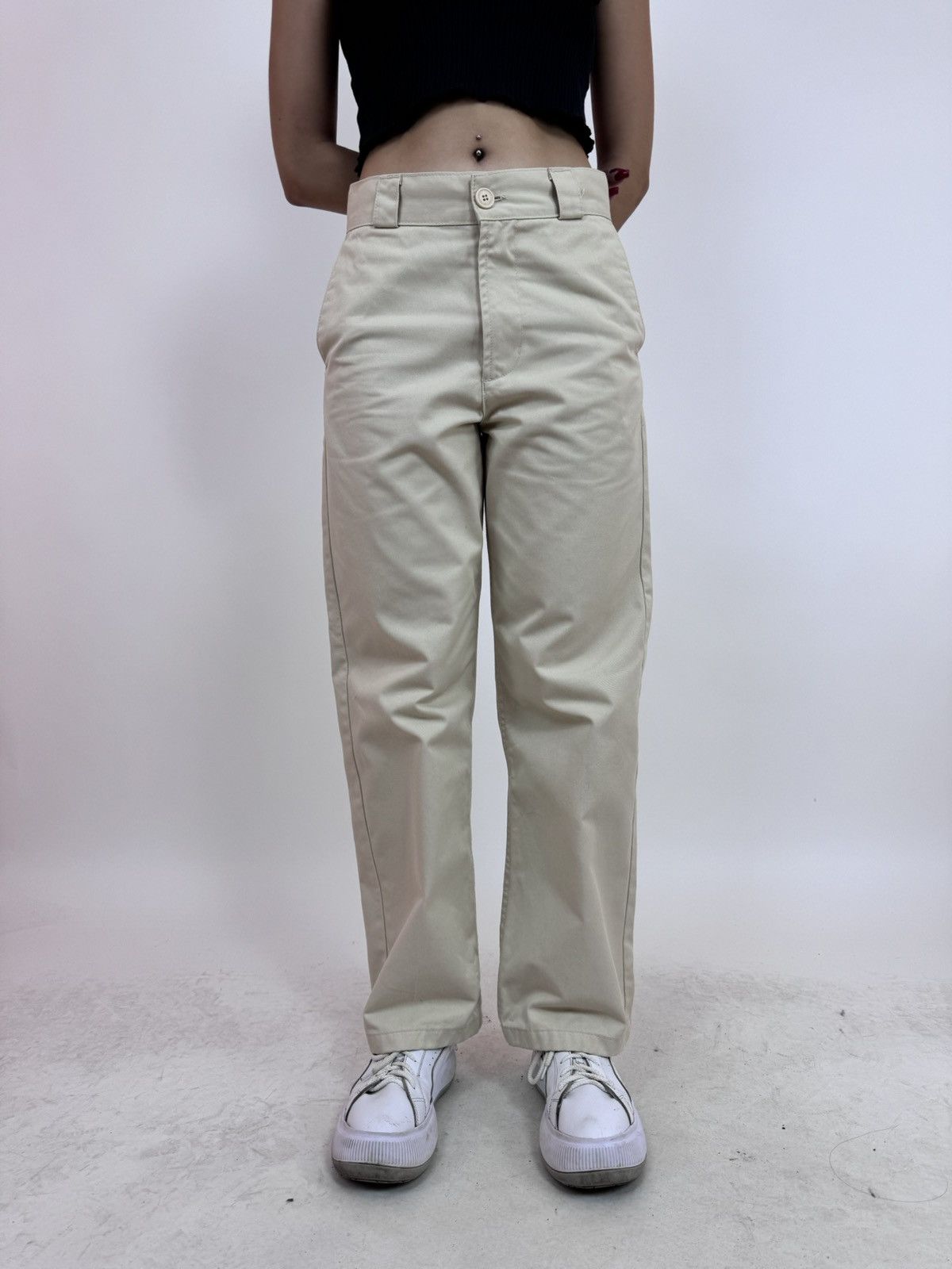Designer × Japanese Brand Sweet SKTBS chinos beige Baggy pants Womens size XS Size 24" / US 00 / IT 34 - 15 Thumbnail