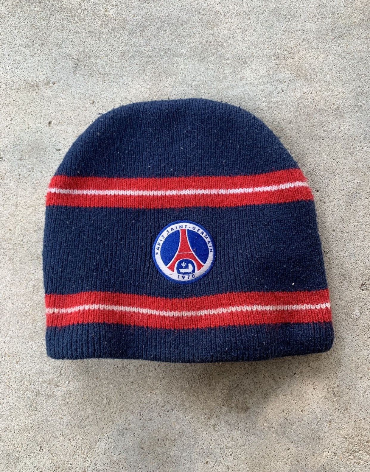 Nike VINTAGE NIKE PSG Paris Saint Germain Beanie Football Hat Grailed