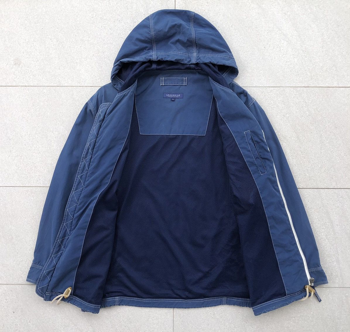 Vintage Vintage Japanese Brand Crocodile Windbreaker Hoodies Jacket Size US M / EU 48-50 / 2 - 7 Thumbnail
