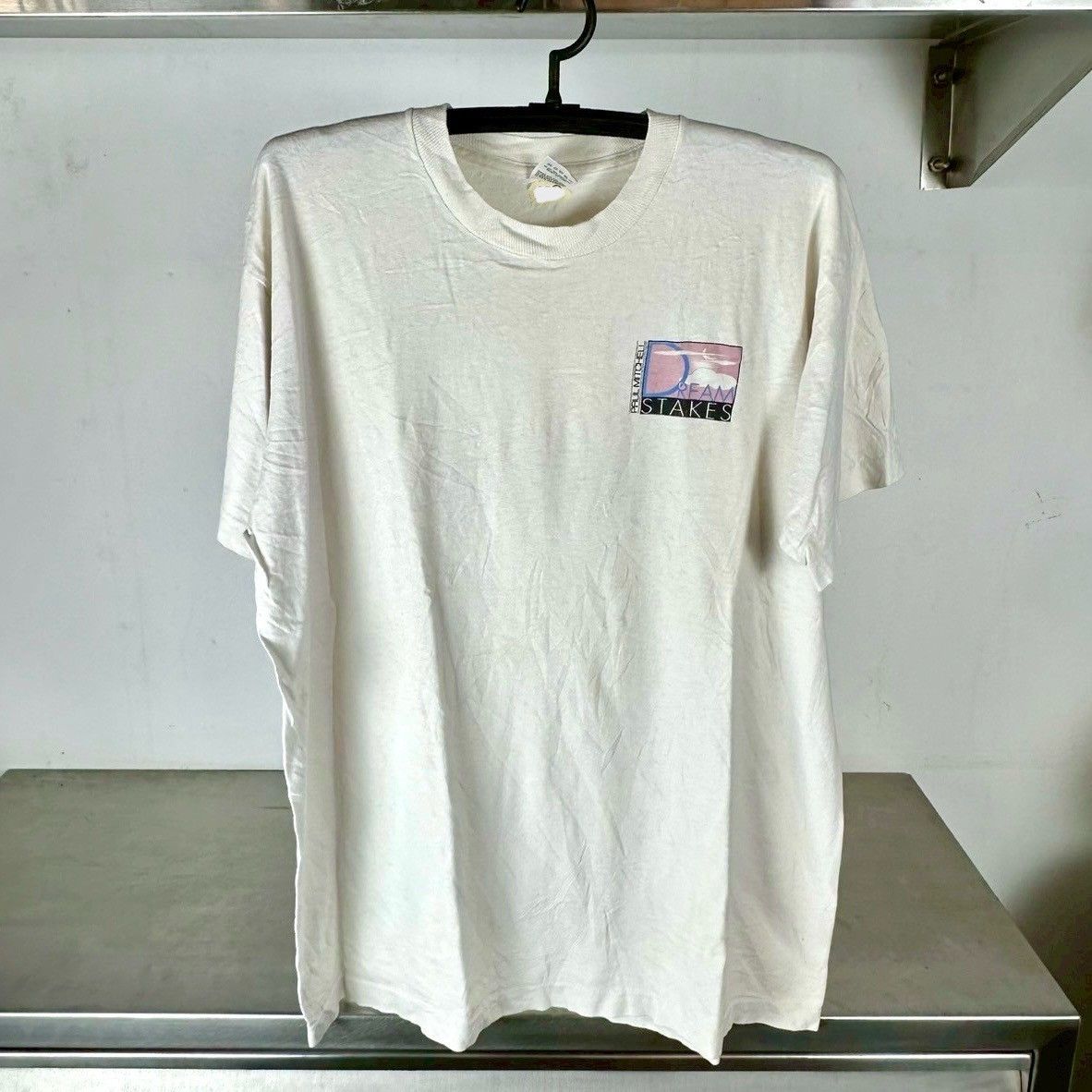 Vintage ​​​​​​Vintage 90s Paul Mitchell Dream Stakes Promo T-shirt Size US XL / EU 56 / 4 - 1 Thumbnail