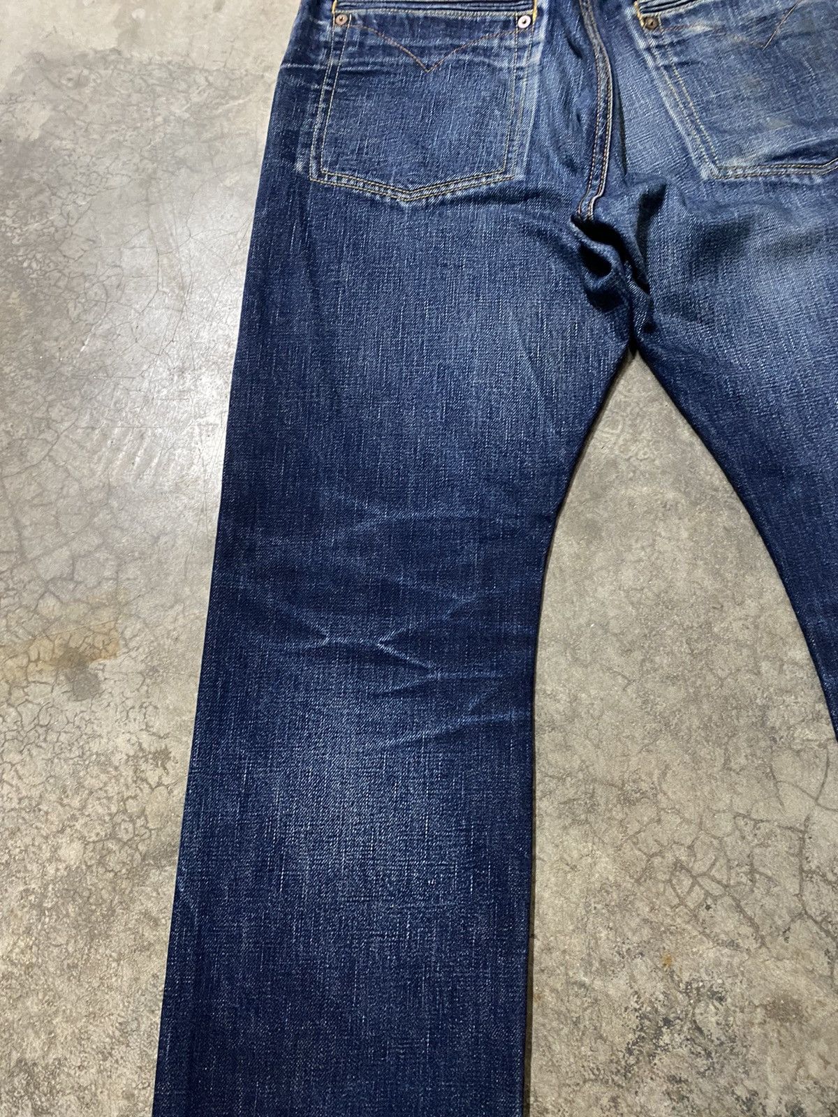 Japanese Brand Vintage Jeans Americana Japan Selvedge Denim Size US 31 - 4 Thumbnail