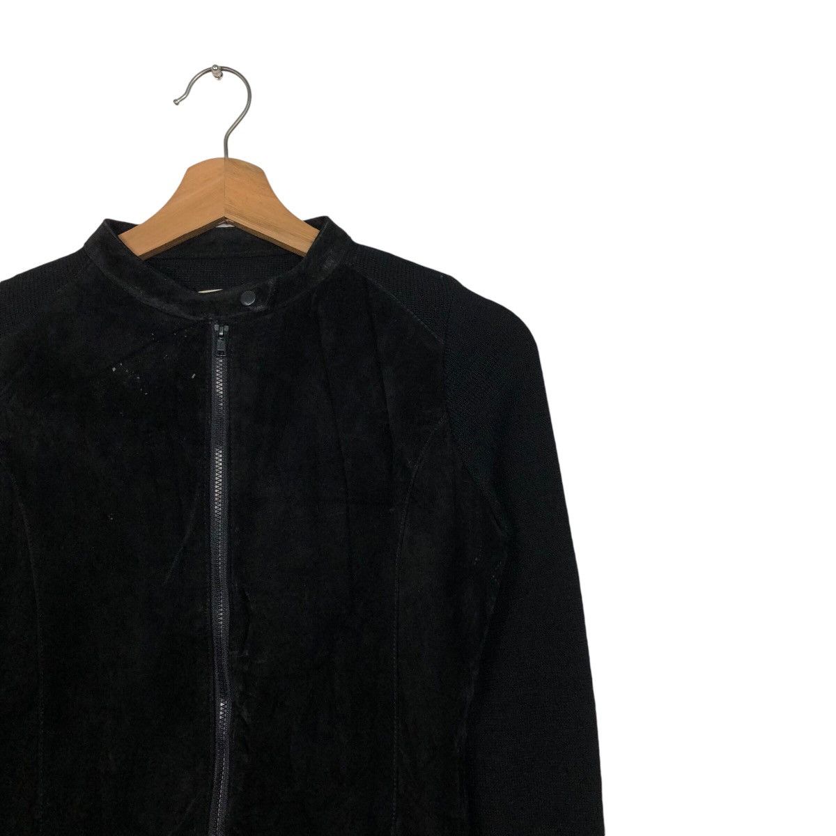 Japanese Brand 📌Cropped Zipper Biker Jacket Torrazzo Donna Size US M / EU 48-50 / 2 - 7 Thumbnail