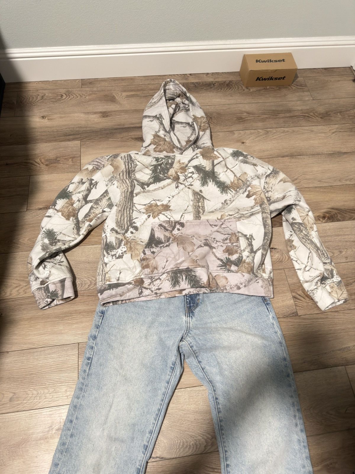 Hollister Light Camo hoodie Size L / US 10 / IT 46 - 1 Thumbnail