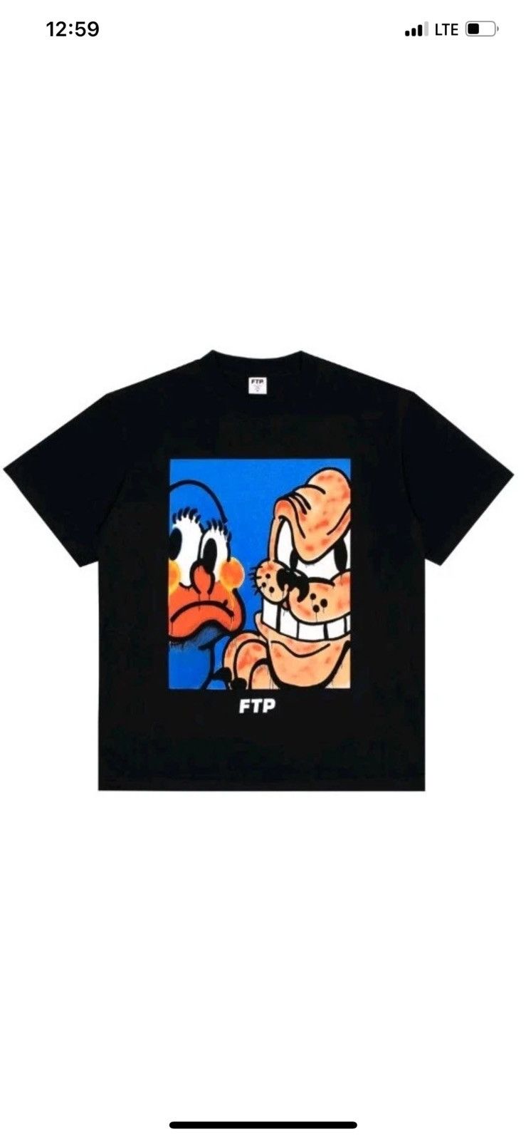 Fuck The Population FTP + Slawn Dog tee black size L Size US L / EU 52-54 / 3 - 3 Thumbnail