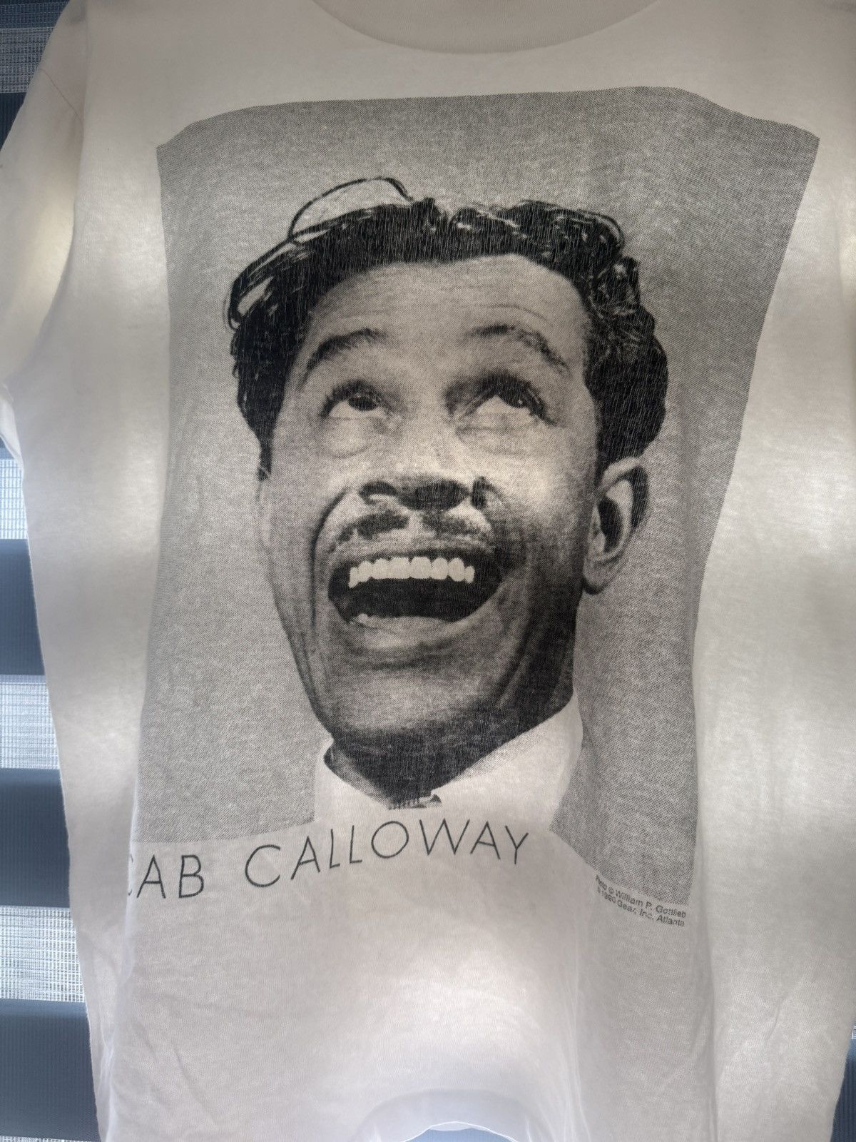 Vintage Vintage Thrashed Cab Calloway 1990 T-Shirt Jazz Blues Size US M / EU 48-50 / 2 - 2 Thumbnail