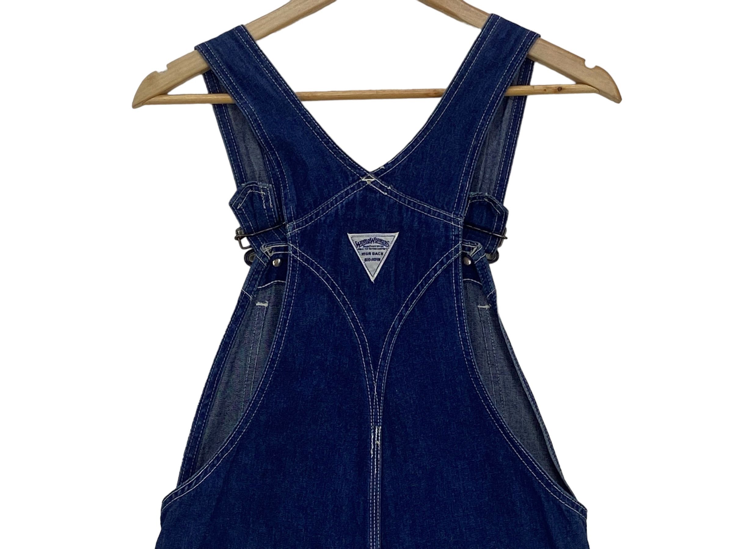 Big John × Vintage Big John Carpenter Bib Overalls Jeans Size US 30 / EU 46 - 6 Thumbnail