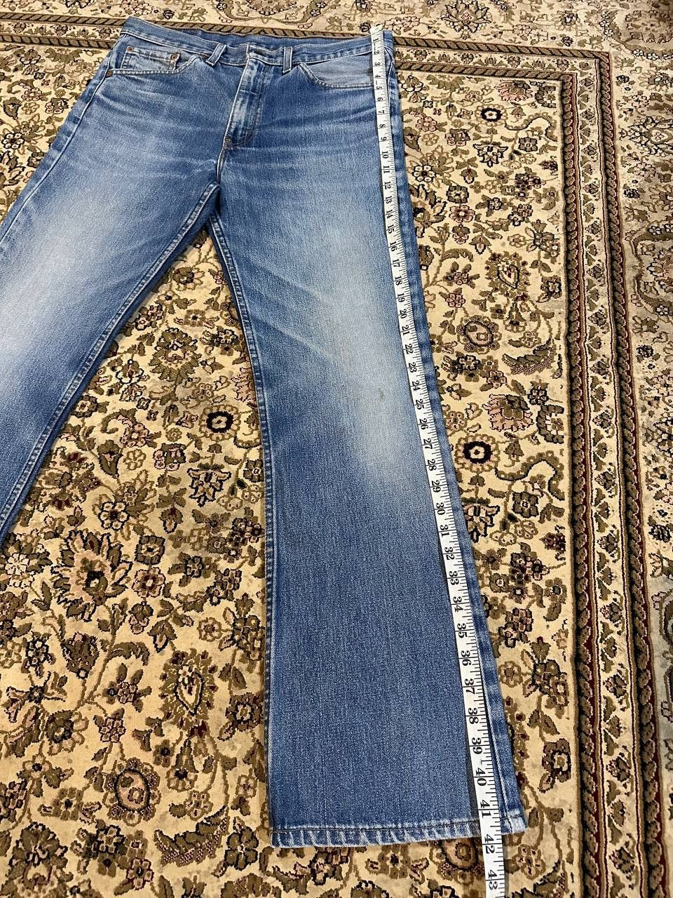 Levi's Vintage Clothing Rare Levi's 517 Y2K Bootcut Made in U.S.A.Well-Worn Patina. Size US 31 - 4 Thumbnail
