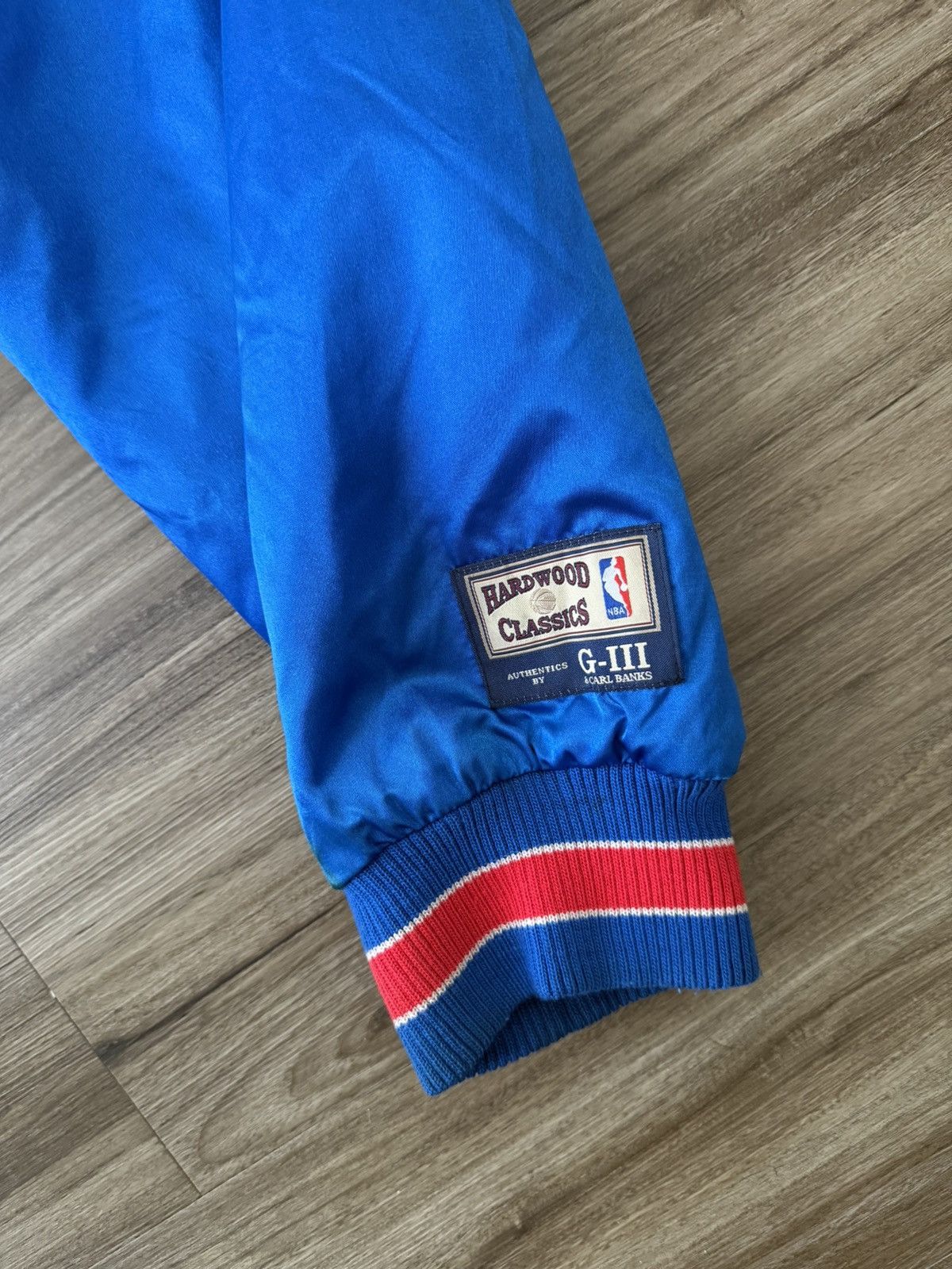 Mitchell & Ness Vintage Hardwood Classics Philadelphia 76ers sixers jacket Size US XL / EU 56 / 4 - 4 Thumbnail