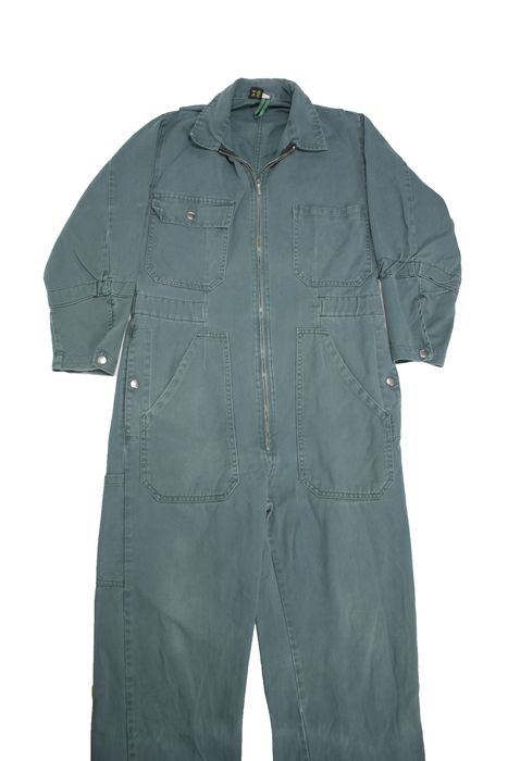 Vintage Sanfor 80s Vintage Multipocket Washed Work Chore Coverall | Grailed