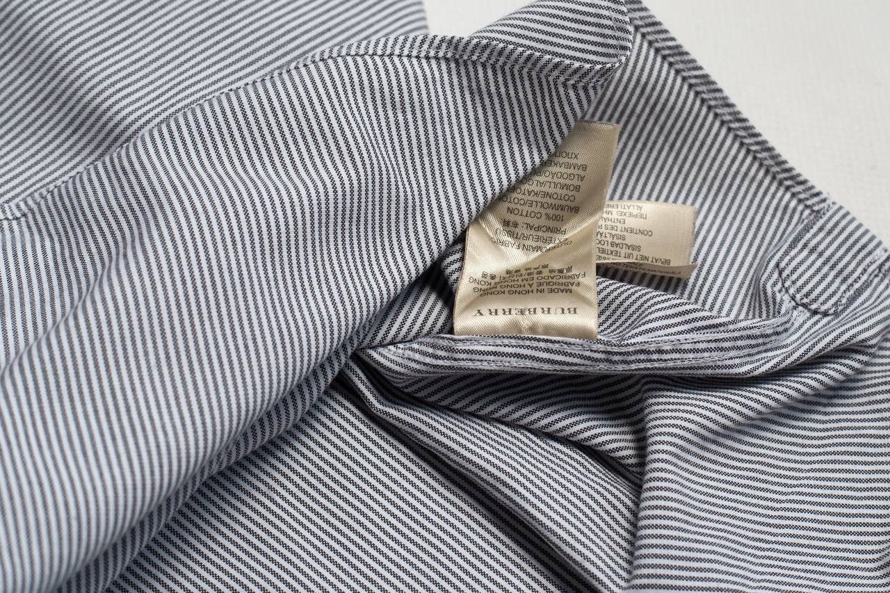 Burberry burberry brit logo cotton shirt Size US XL / EU 56 / 4 - 10 Thumbnail