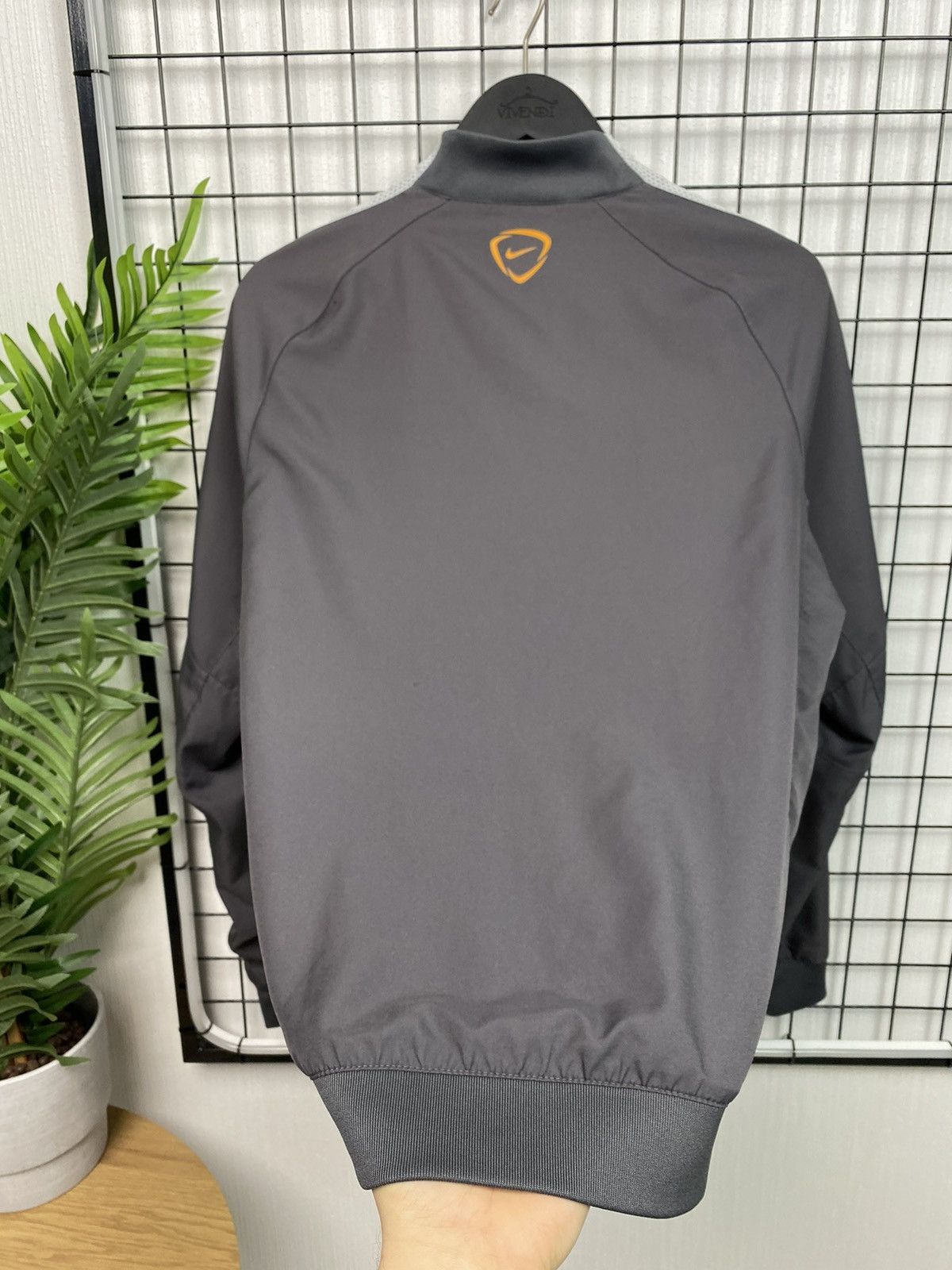 Vintage AC Roma Nike Track Zip Light Jacket Training Men’s S Grey Size US S / EU 44-46 / 1 - 17 Thumbnail
