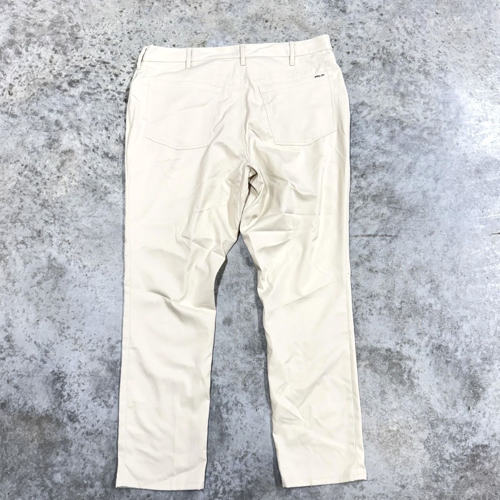 Ralph Lauren RLX Ralph Lauren Pants Mens 38x30 Beige Active Fit Golf Performance Stretch Khakis Pants Regular Tailored Casual Vintage: No Mens Size US 38 / EU 54 - 4 Thumbnail