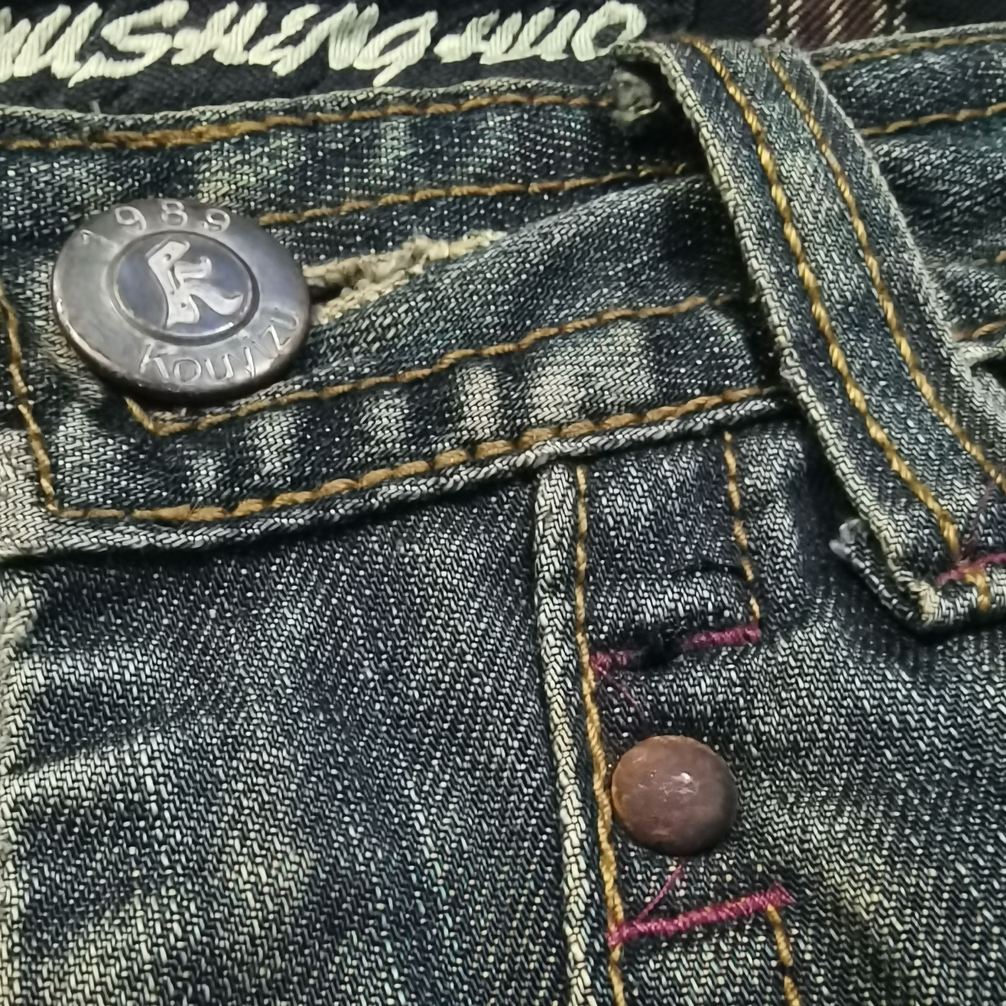 Seditionaries 🇯🇵🔥🔥 90s Seditionaries Distressed Kouyizu Denim Size US 31 - 19 Thumbnail