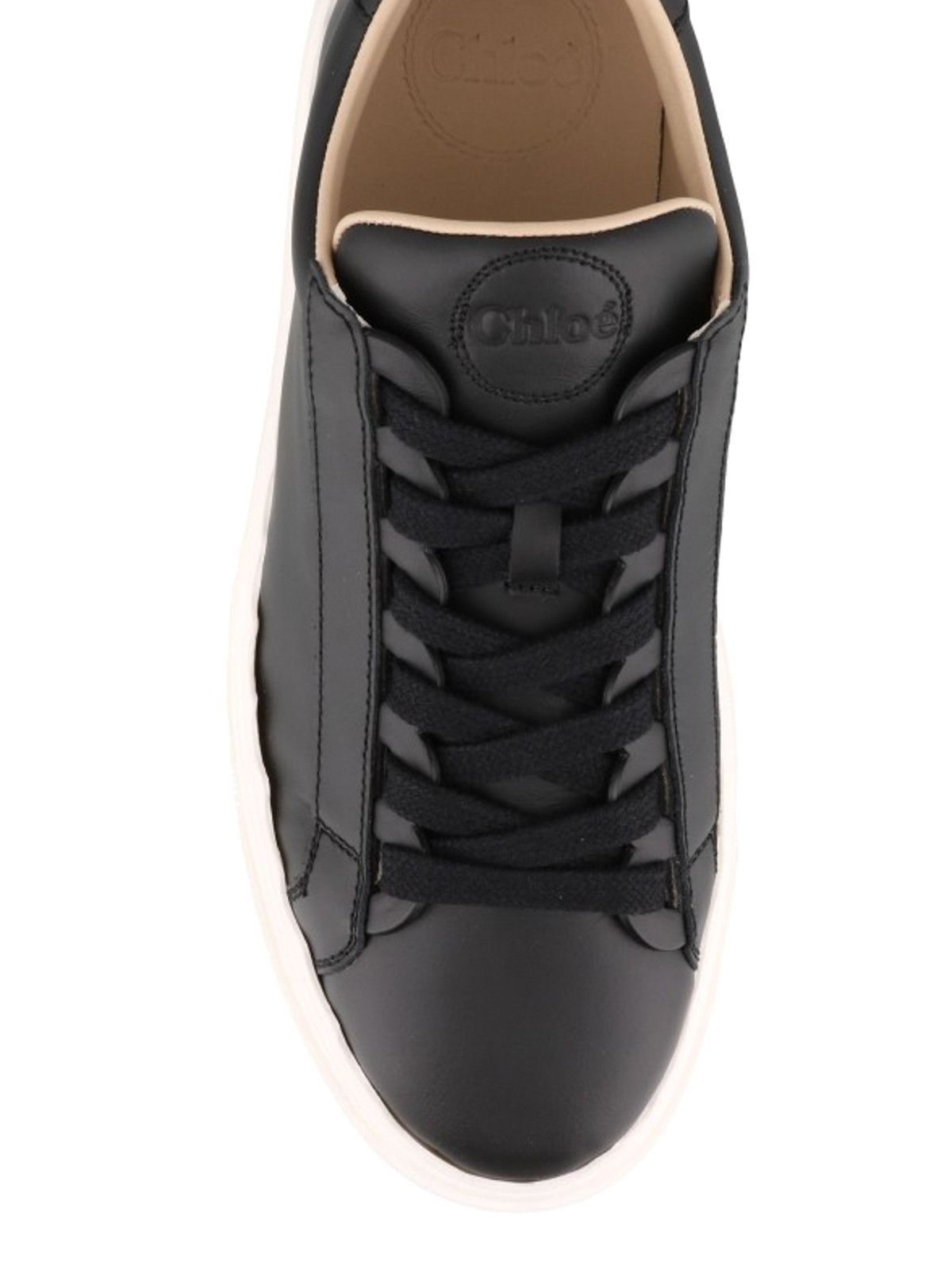 Chloe o1y0825 Low-Top Sneakers in Black Size US 5 / IT 35 - 3 Thumbnail