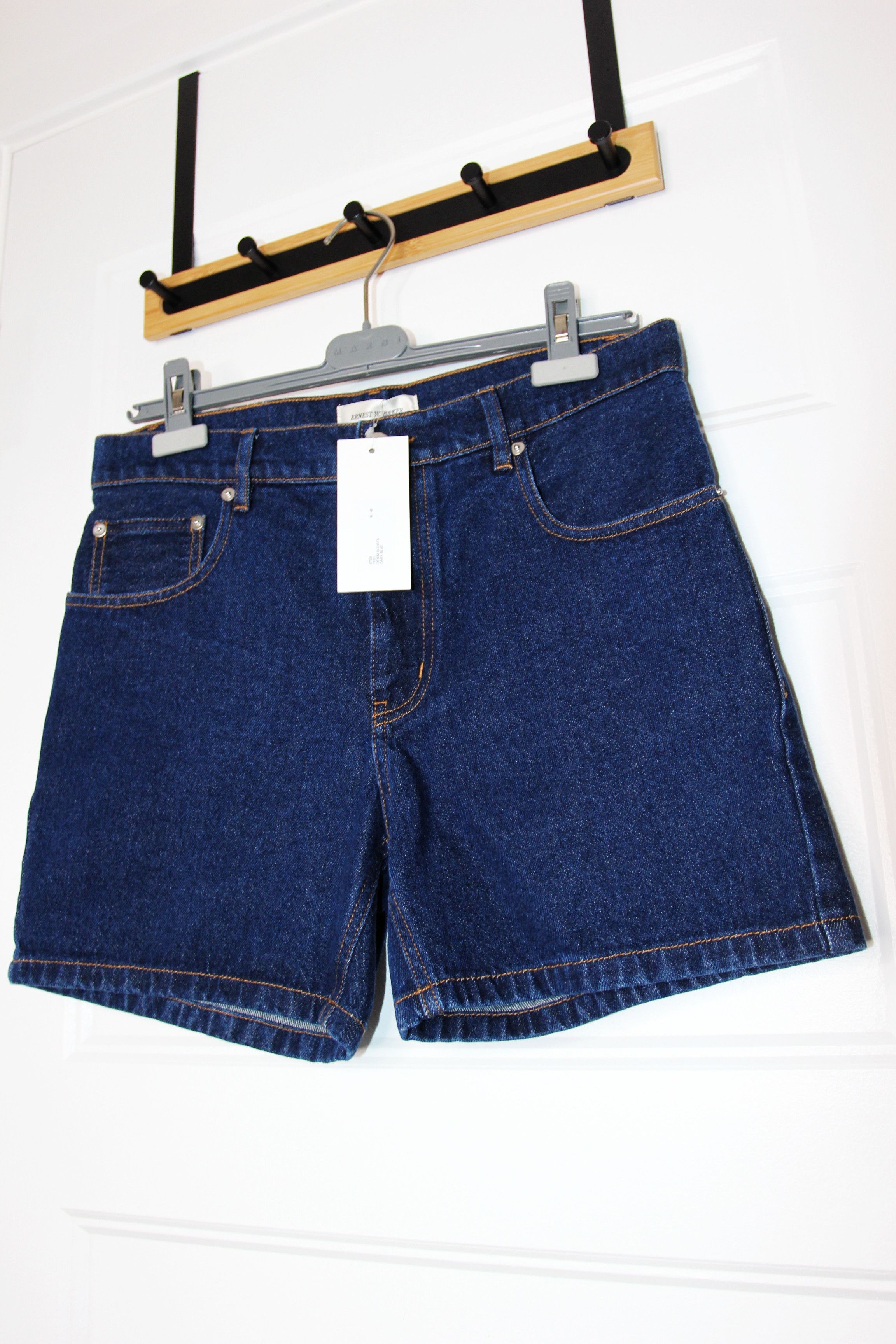 Ernest W. Baker BNWT SS23 ERNEST W. BAKER DENIM SHORTS 48 Size US 32 / EU 48 - 5 Thumbnail