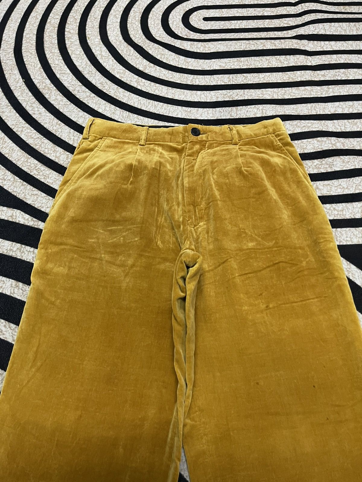 Comme des Garcons Homme Plus AD 1998 COMME DES GARCONS HOMME PLUS VELVET PANT RARE Size US 28 / EU 44 - 8 Thumbnail
