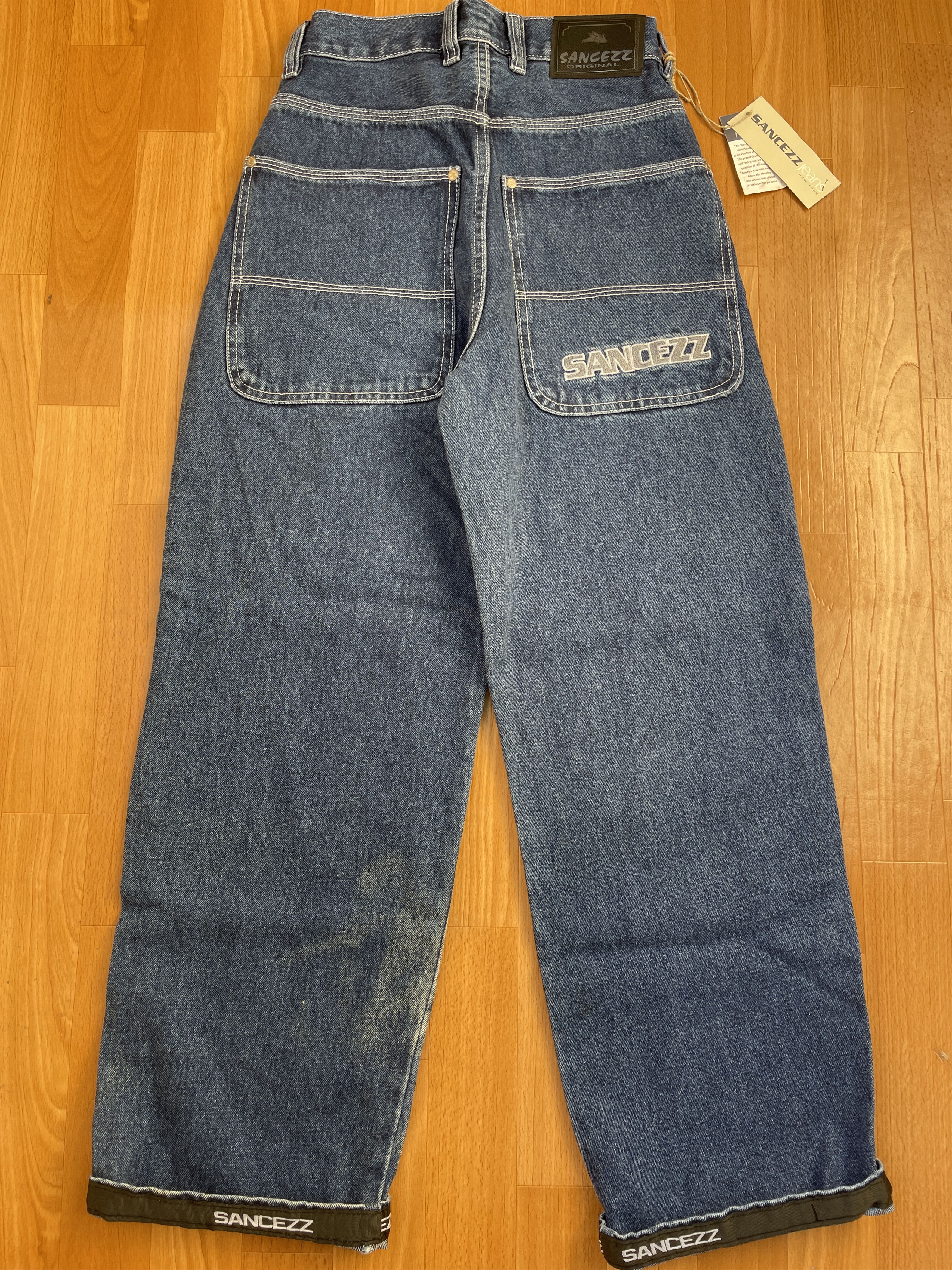 Other Sancezz jeans, vintage baggy jeans 90s hip hop skater Y2K 26 Size US 26 / EU 42 - 1 Thumbnail