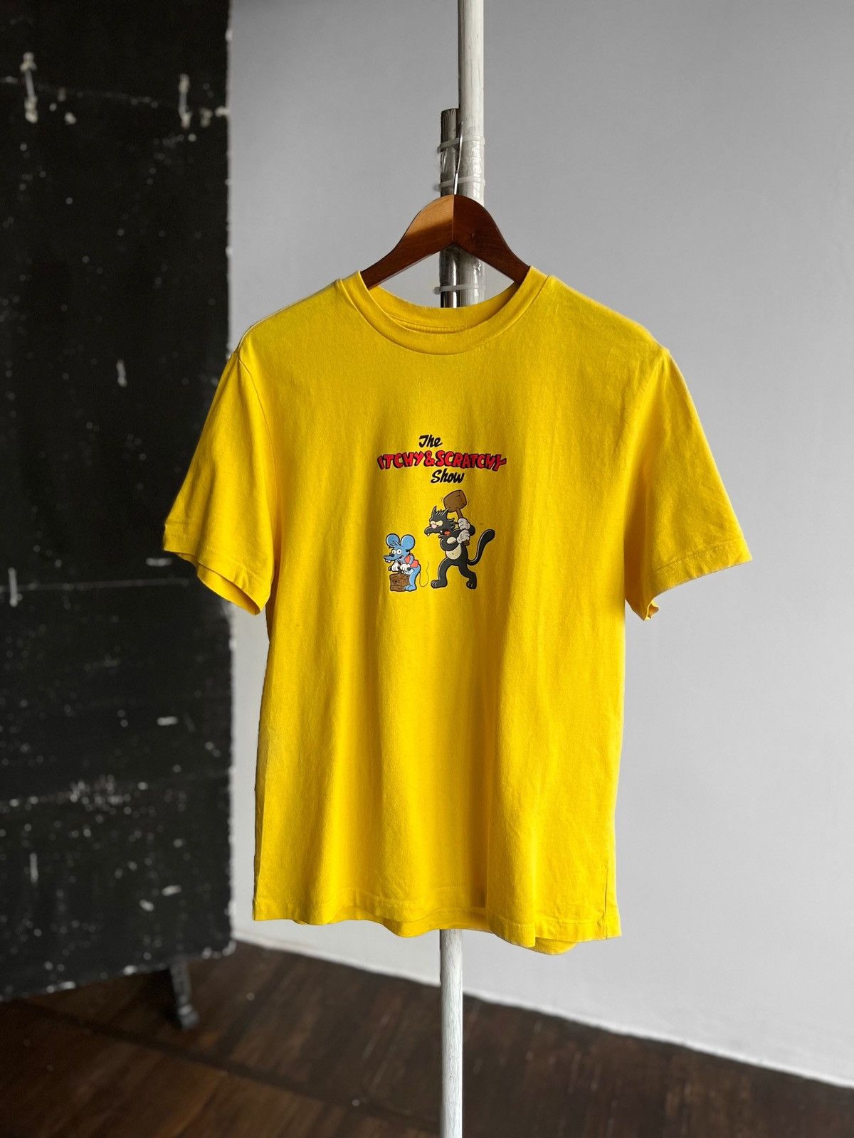 Cartoon Network × The Simpsons The Simpsons 20th Century Mens Itchy & Scratchy Show T-Shirt Size US M / EU 48-50 / 2 - 2 Thumbnail