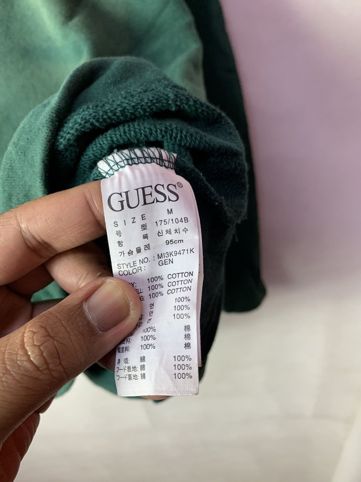 Guess 🔥Guess Big Logo Sweatshirt Hoodie Pullover Size US M / EU 48-50 / 2 - 11 Thumbnail