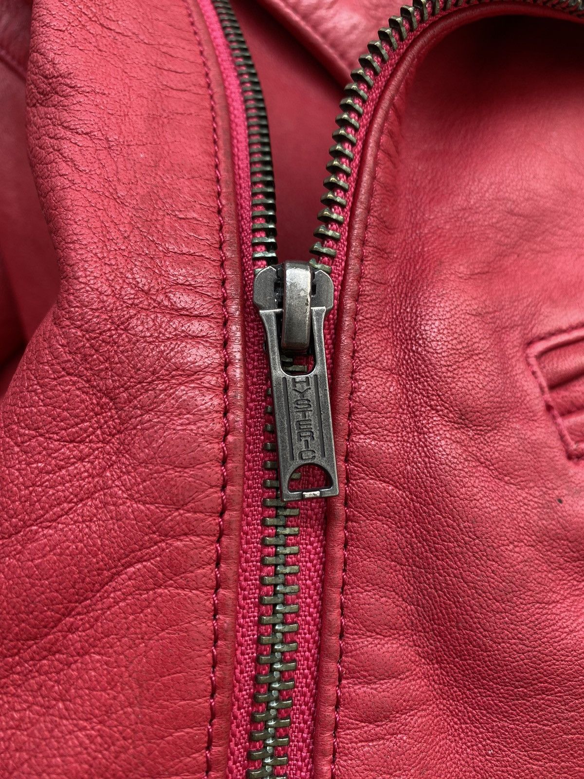 Hysteric Glamour A/W 2014- Hysteric Glamour- Double Rider Leather Jacket Size S / US 4 / IT 40 - 9 Thumbnail