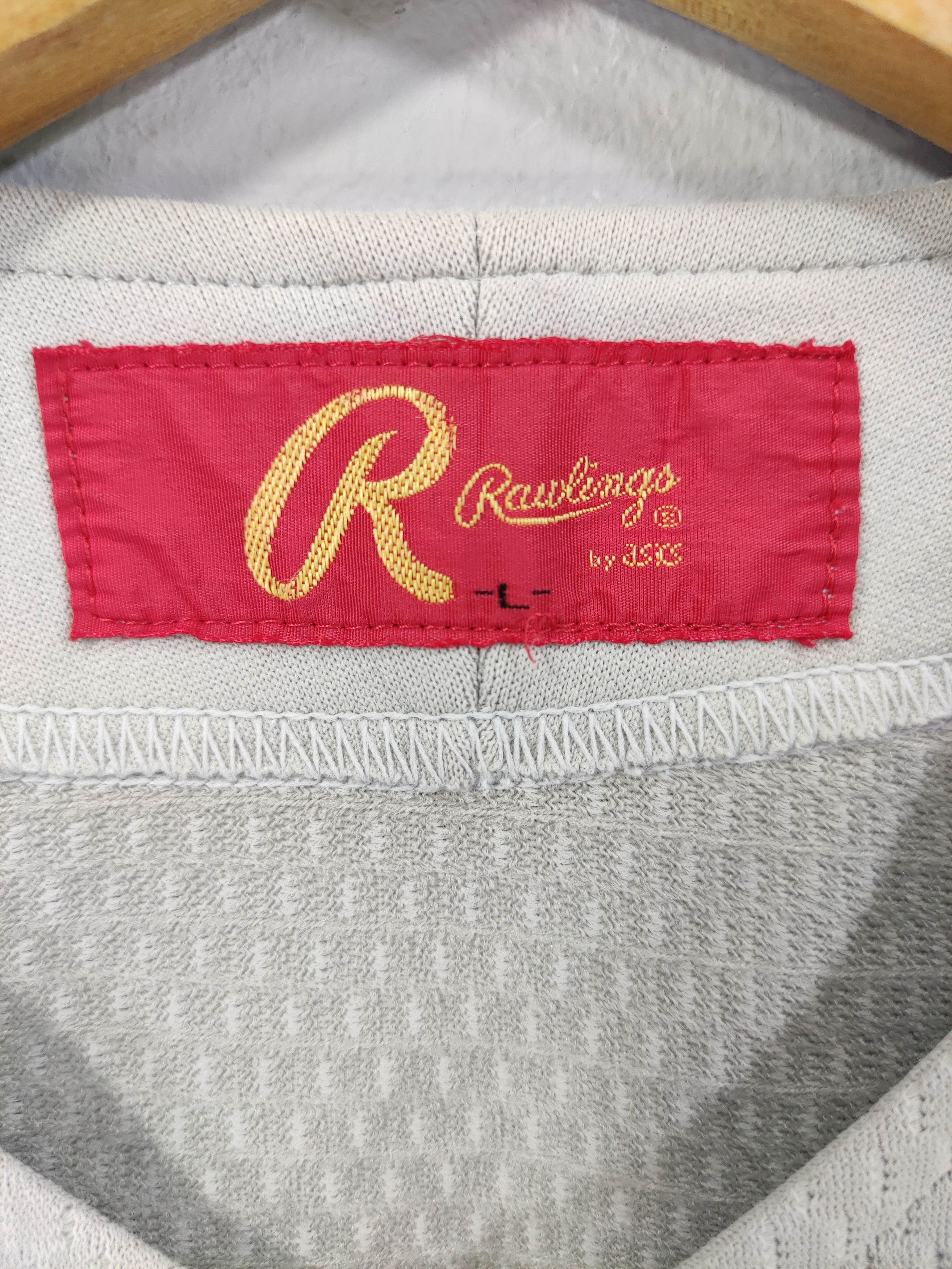 Vintage Vintage Rawlings Ongata Baseball Jersey Size US L / EU 52-54 / 3 - 3 Thumbnail