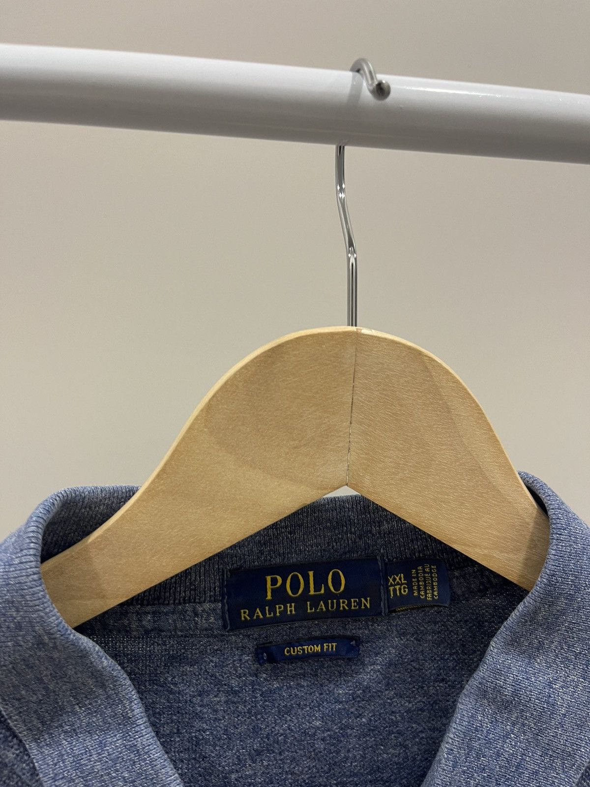 Polo Ralph Lauren Vintage Polo by Ralph Lauren Short Sleeve Rugby Shirt Size US XXL / EU 58 / 5 - 4 Thumbnail