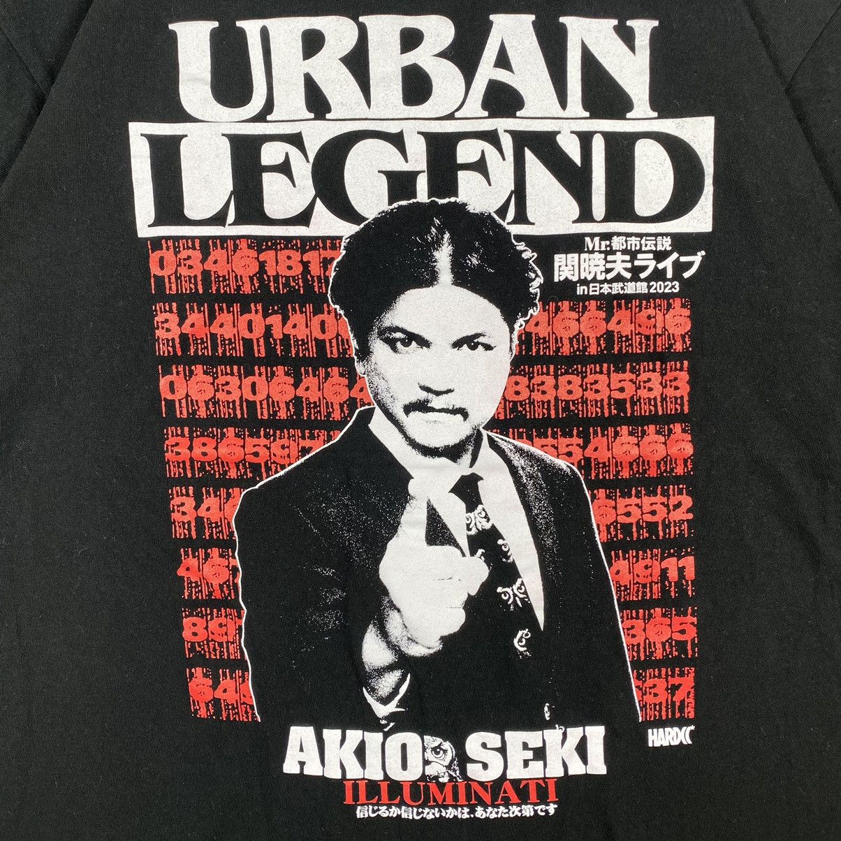 Japanese Brand Hardcore Chocolate AKIO SEKI Illuminati Urban Legend Tee Size US XL / EU 56 / 4 - 3 Thumbnail