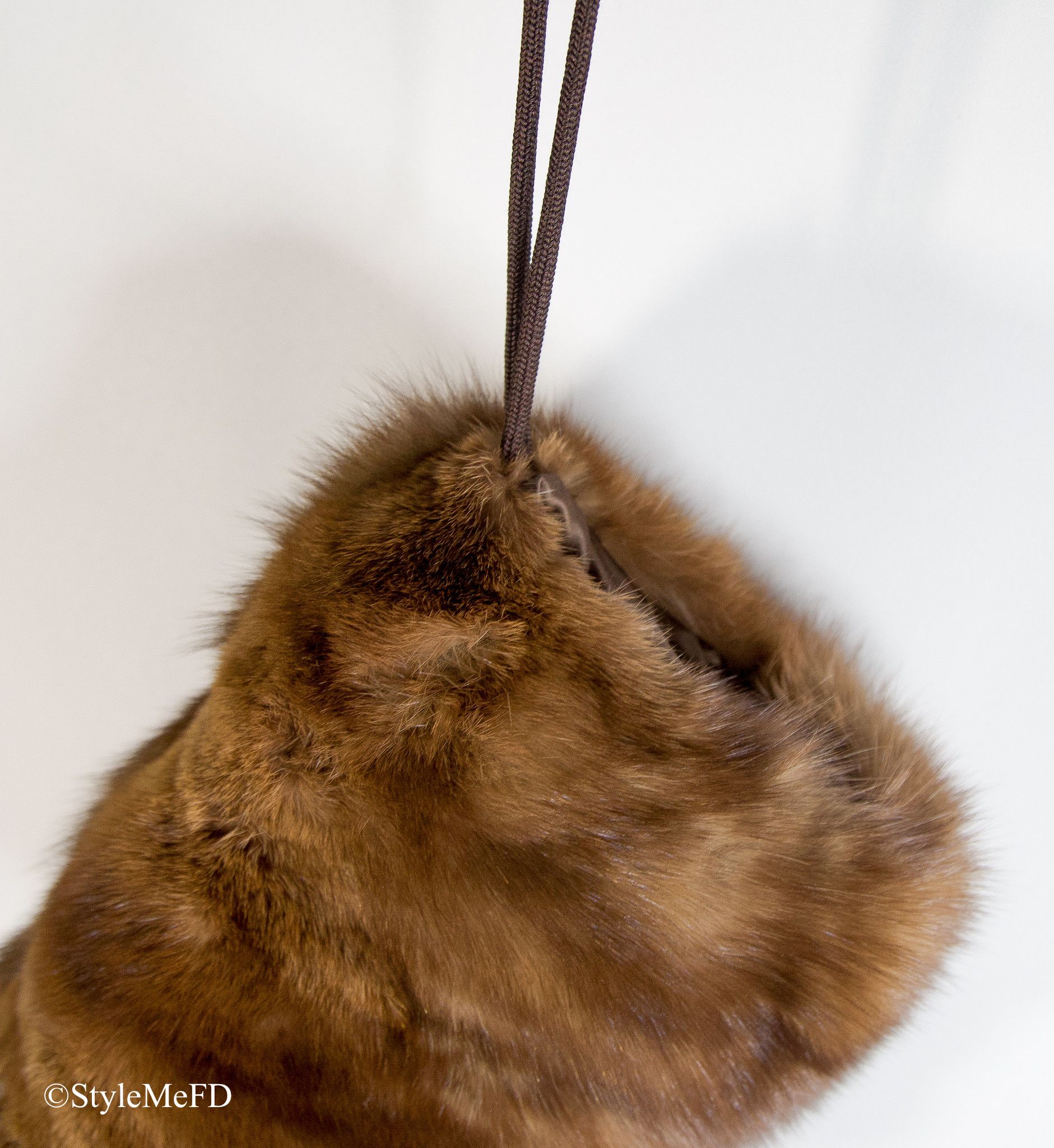 Vintage Vintage REAL FUR Muff Size ONE SIZE - 2 Thumbnail