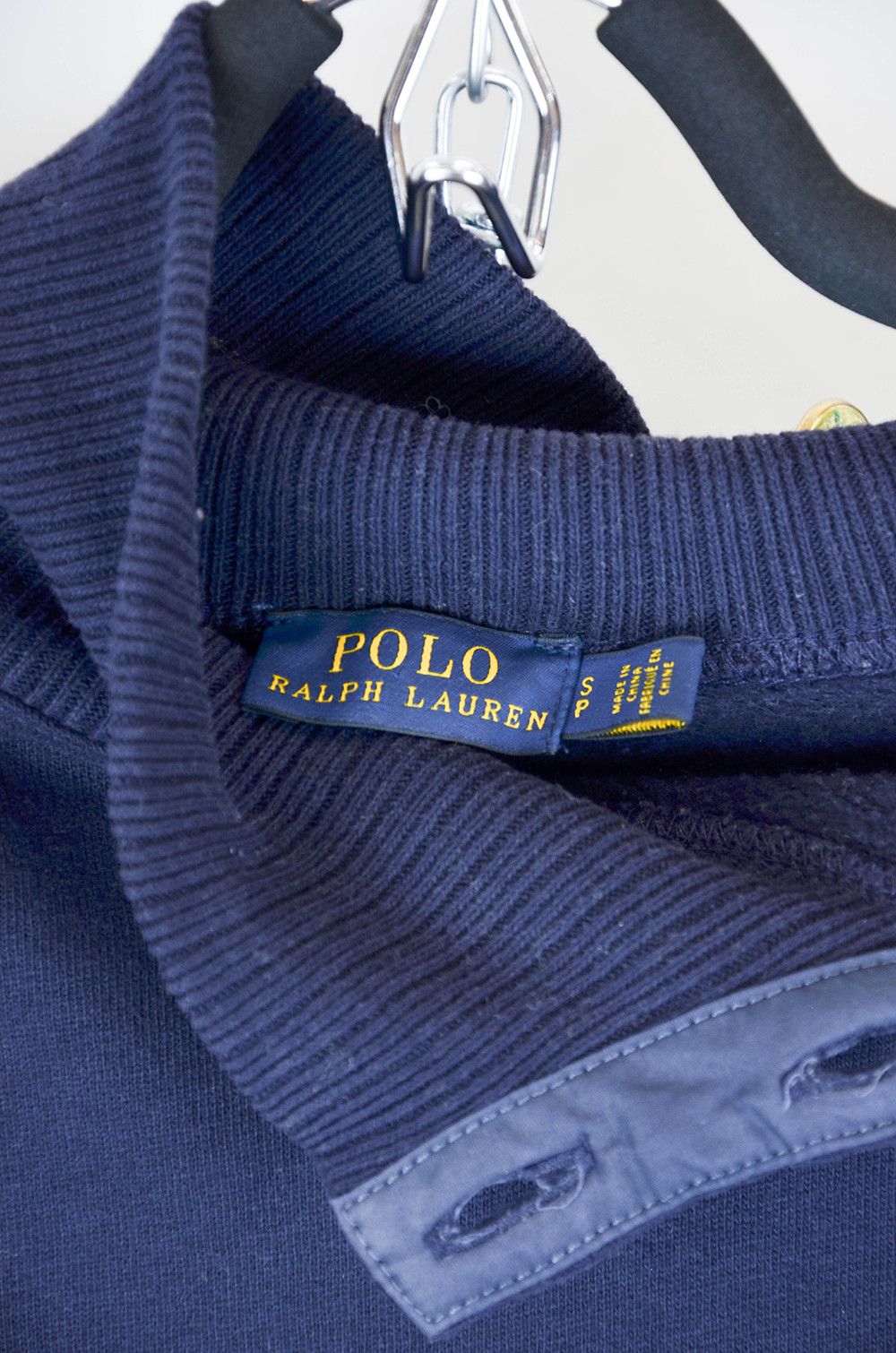 Polo Ralph Lauren Polo Ralph Lauren Navy Sweater Mock Neck – Size S Size S / US 4 / IT 40 - 11 Thumbnail