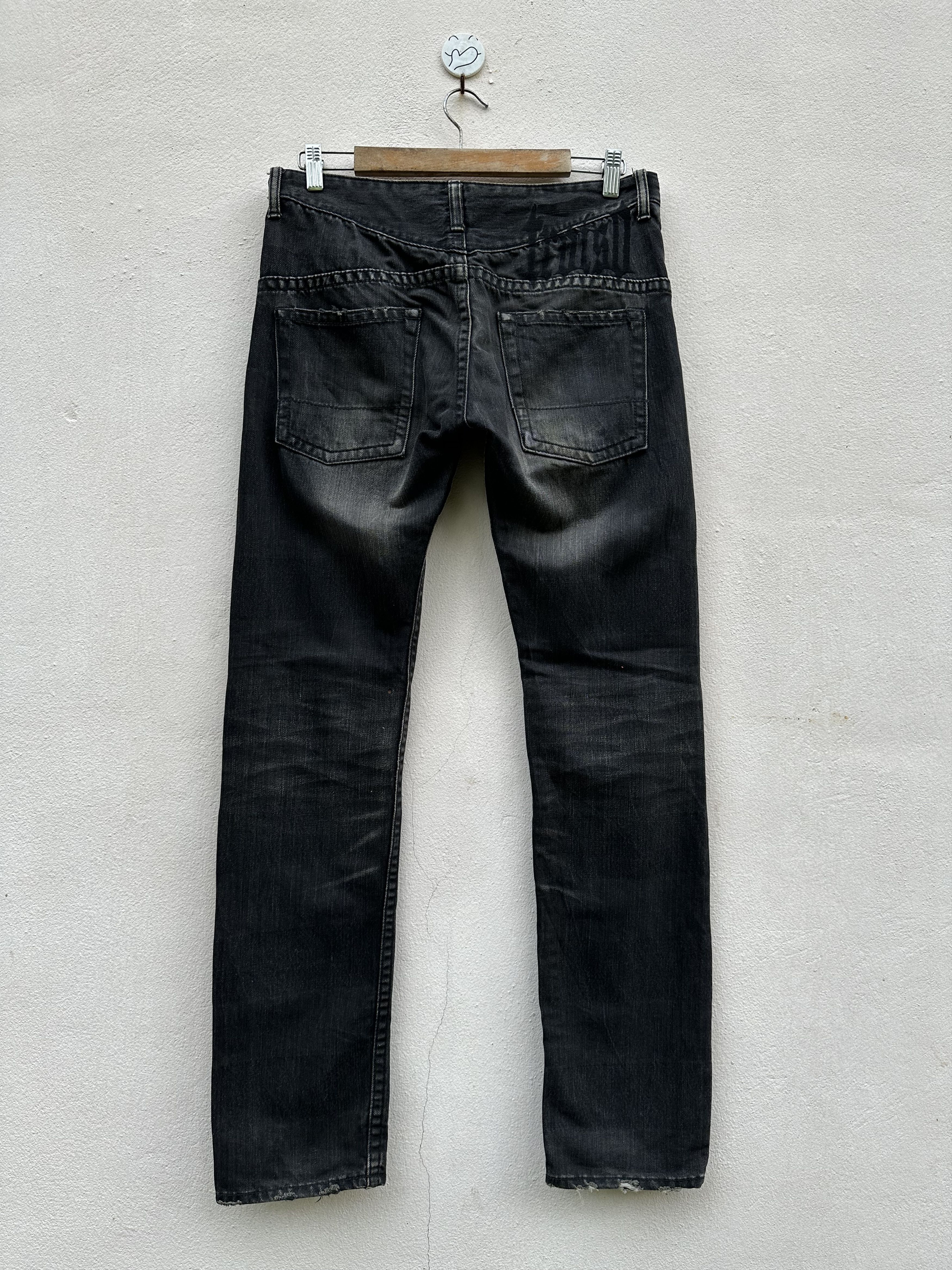 Yasuyuki Ishii Vintage Japanese Brand Troiso Distressed Flare Denim Jeans Size US 32 / EU 48 - 2 Thumbnail