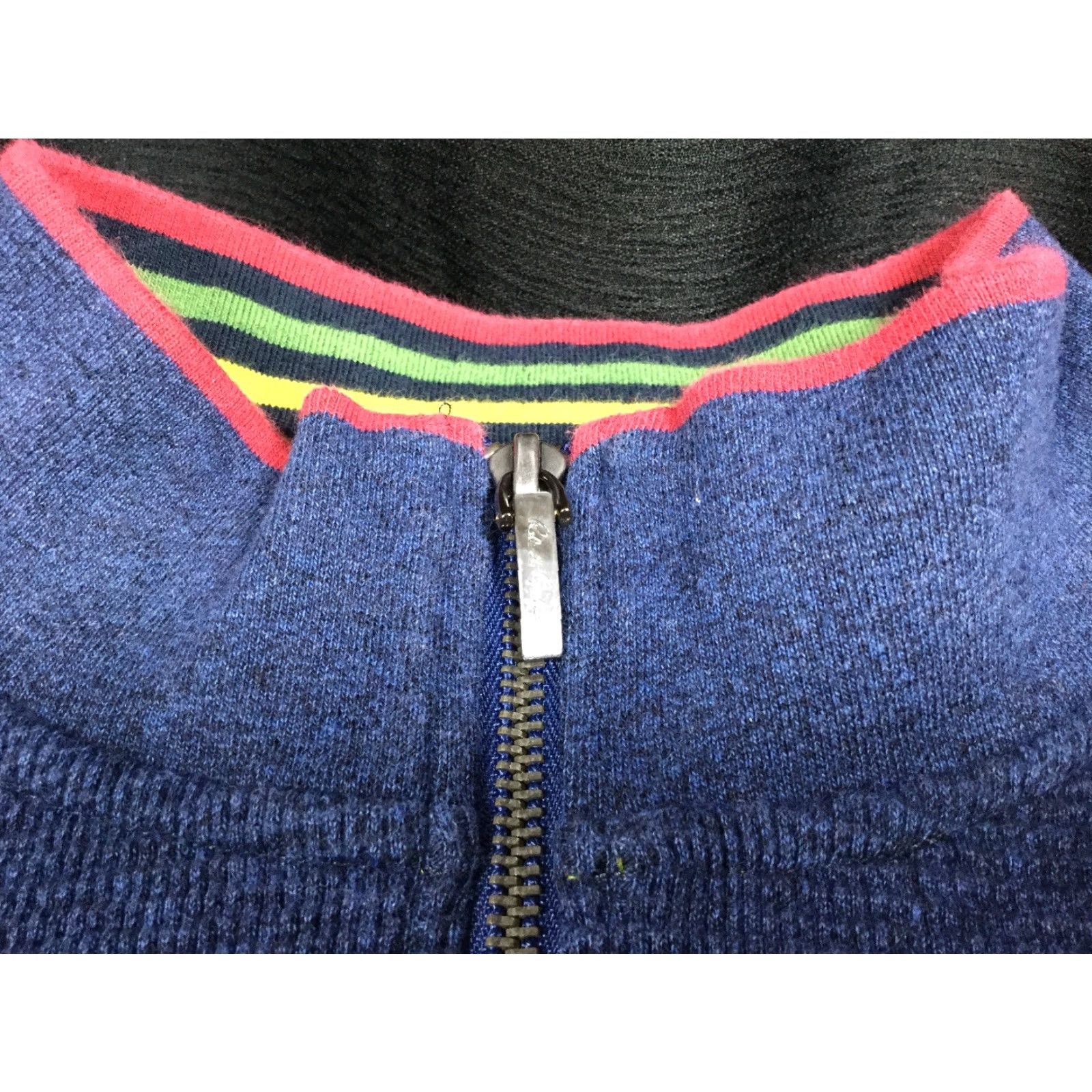 Robert Graham VINTAGE Robert Graham Sweater 1/4 Zip Navy Blue Cotton XL Mens SKU 1/2 Zip 100% Cotton Men’s Clothing Size US XL / EU 56 / 4 - 6 Thumbnail