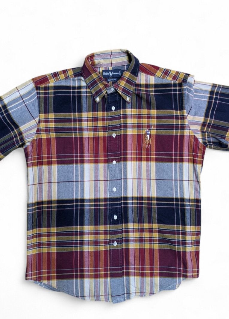 Ralph Lauren RALPH LAUREN Big Pony Flannel Plaid Button Down Shirt Size US L / EU 52-54 / 3 - 4 Thumbnail