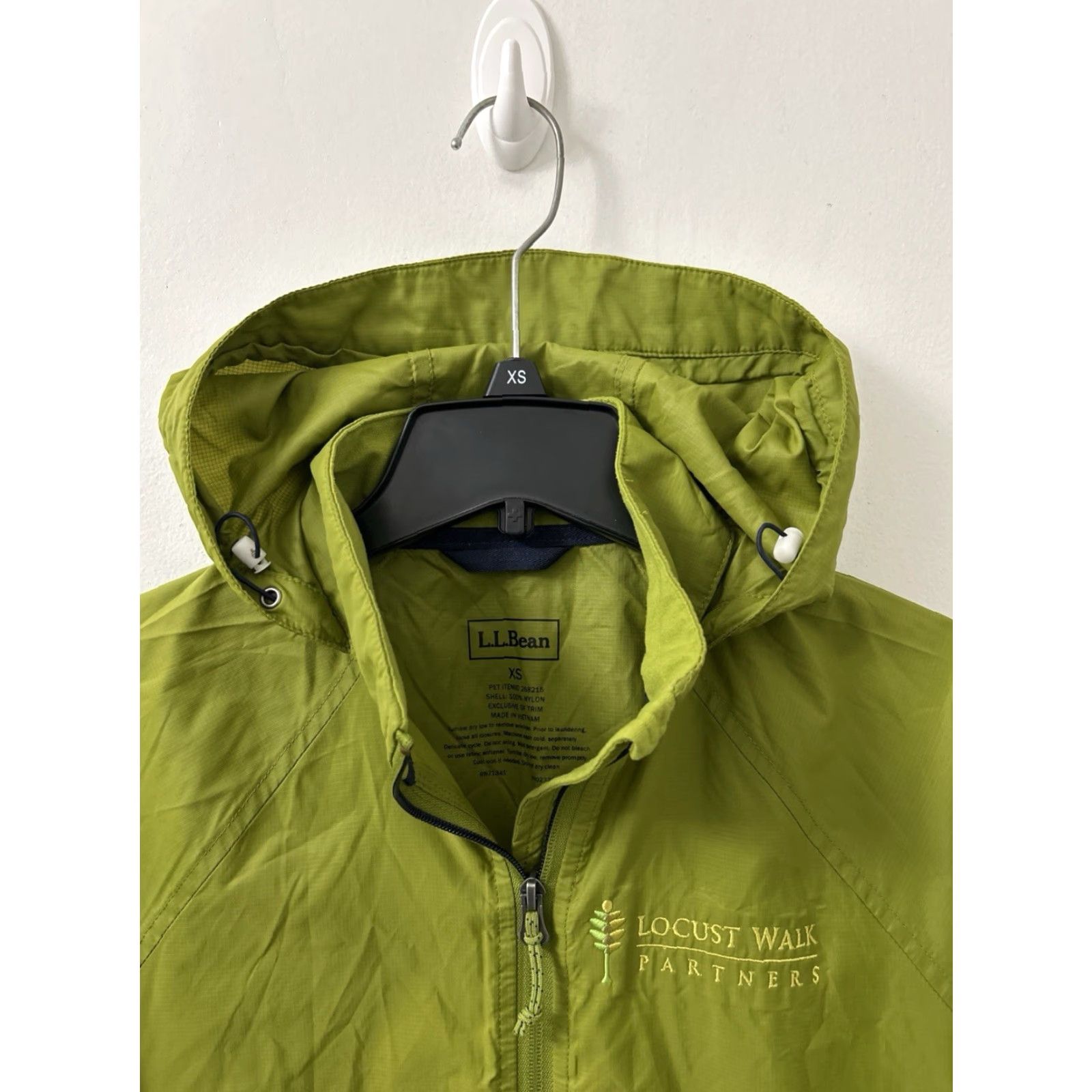 Vintage VINTAGE LL Bean Jacket Womens XS Green Full Zip Lightweight Hooded Windbreaker 268215 Size XS / US 0-2 / IT 36-38 - 6 Thumbnail