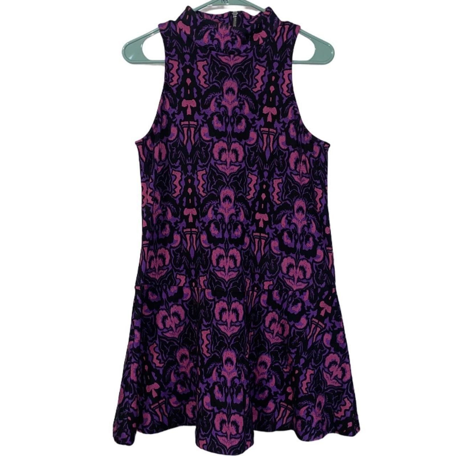Free People Free People Women's Pink and Purple Dress Size S / US 4 / IT 40 - 1 Thumbnail