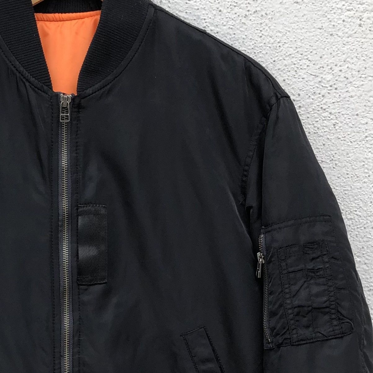Japanese Brand Japanese Brand Gu Men’s Black Ma-1 Bomber Jacket Size US M / EU 48-50 / 2 - 6 Thumbnail