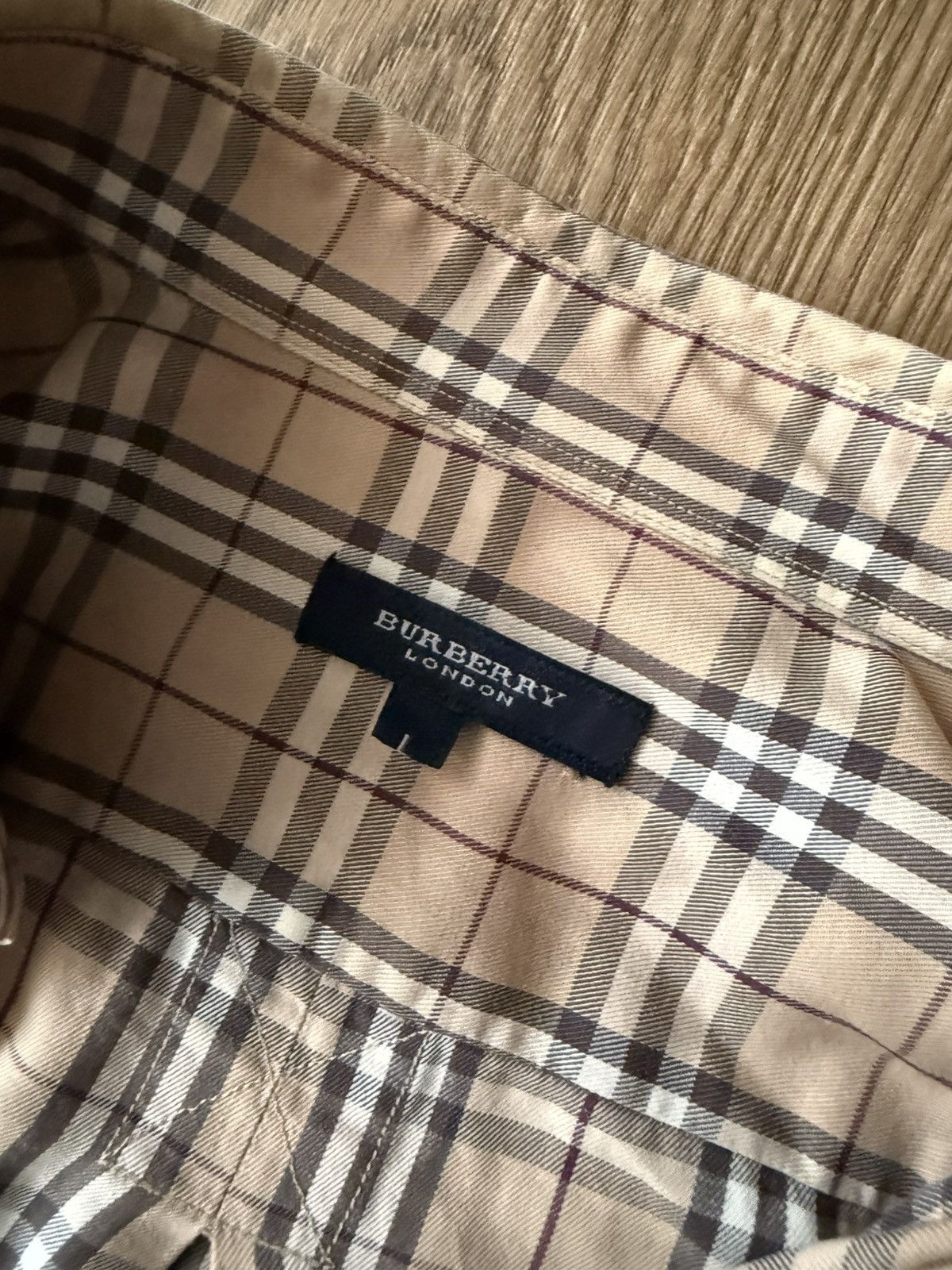 Burberry vintage burberry shirt Size US L / EU 52-54 / 3 - 2 Thumbnail