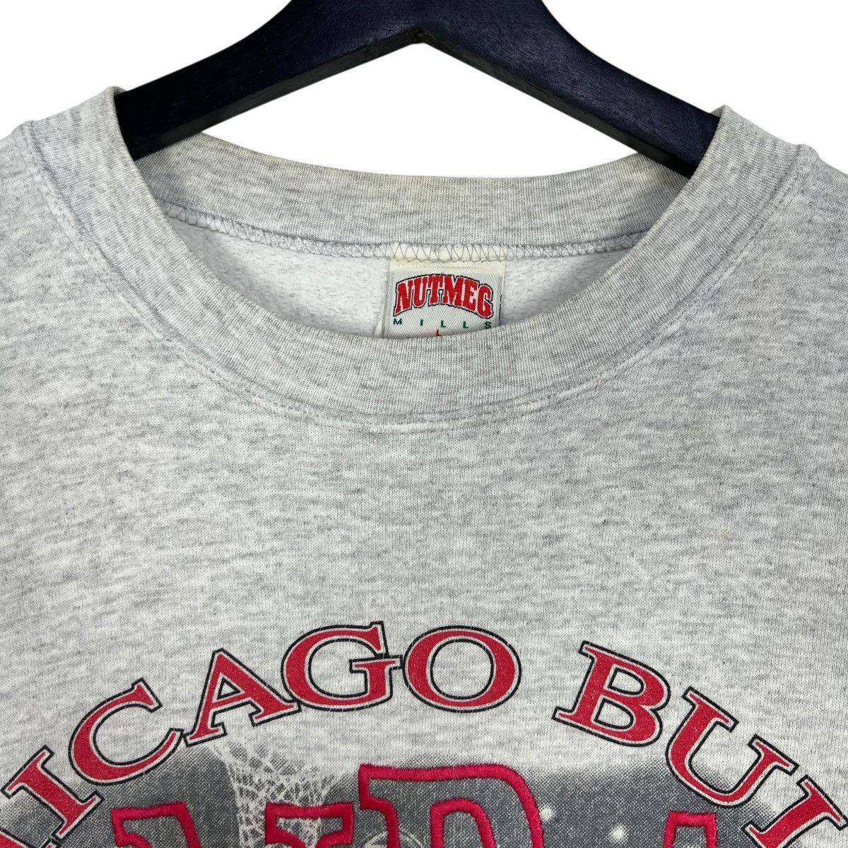 NBA 90s Vintage Chicago Bulls Sweatshirt Size US L / EU 52-54 / 3 - 3 Thumbnail