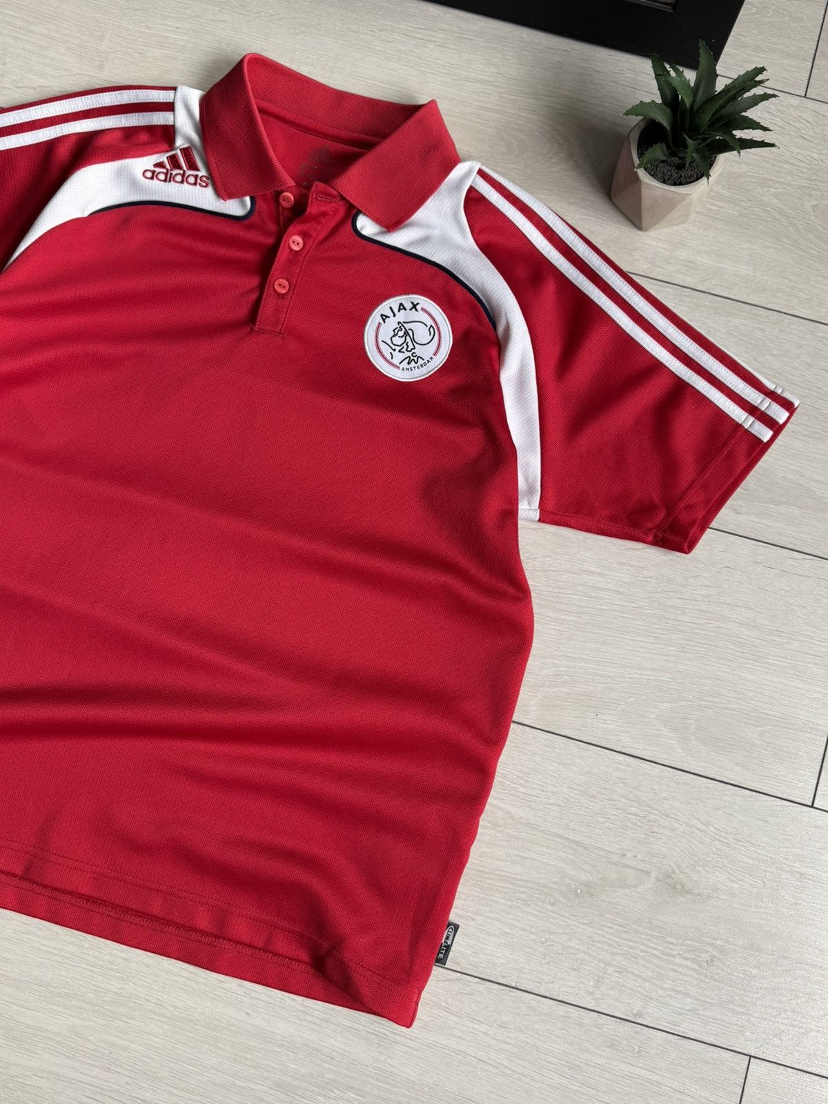 Adidas Adidas Ajax Amsterdam 2008/09 Polo Soccer Jersey Size US M / EU 48-50 / 2 - 3 Thumbnail