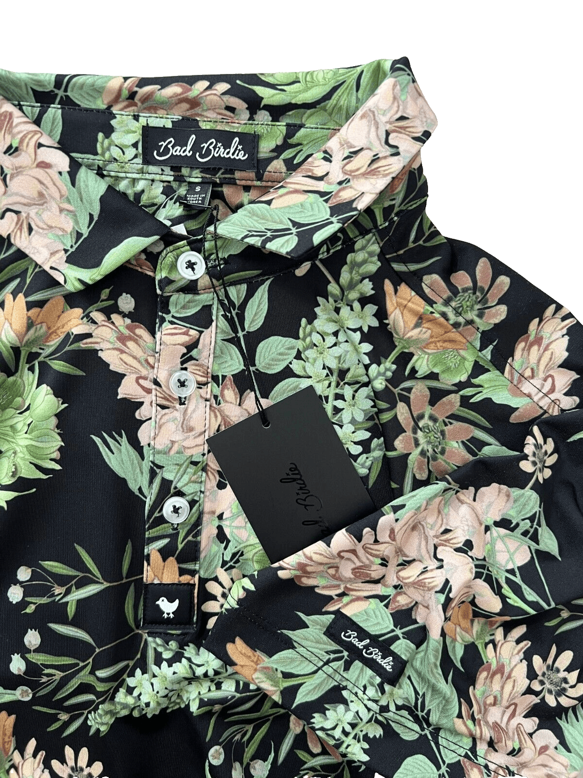 Bad Birdie Bad Birdie Randy's Moss Golf Polo Top Floral ( S ) Size US S / EU 44-46 / 1 - 3 Thumbnail