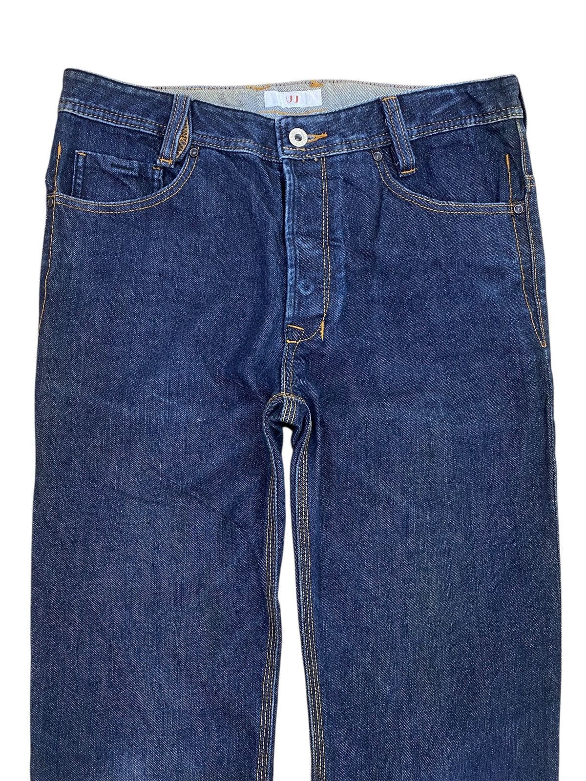 Japanese Brand Japanese Brand Denim Dark Blue Wash Style Loose Jean Size US 32 / EU 48 - 2 Thumbnail