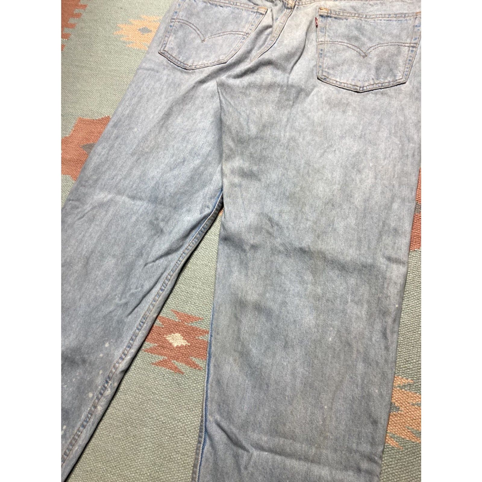 Levi's VINTAGE Levi’s 550 Jeans Men 40 Regular Blue 90s Relaxed Baggy Skater USA 40x31 Size US 40 / EU 56 - 3 Thumbnail