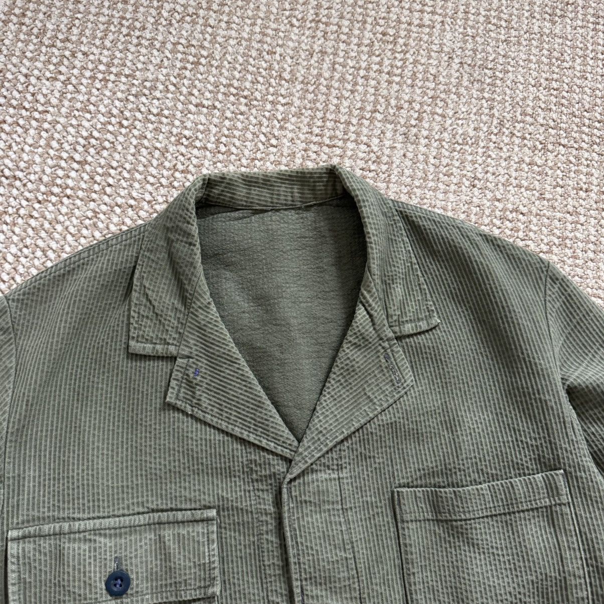 Le Laboureur 80s vintage corduroy sun faded disressed work french jacket Size US M / EU 48-50 / 2 - 2 Thumbnail