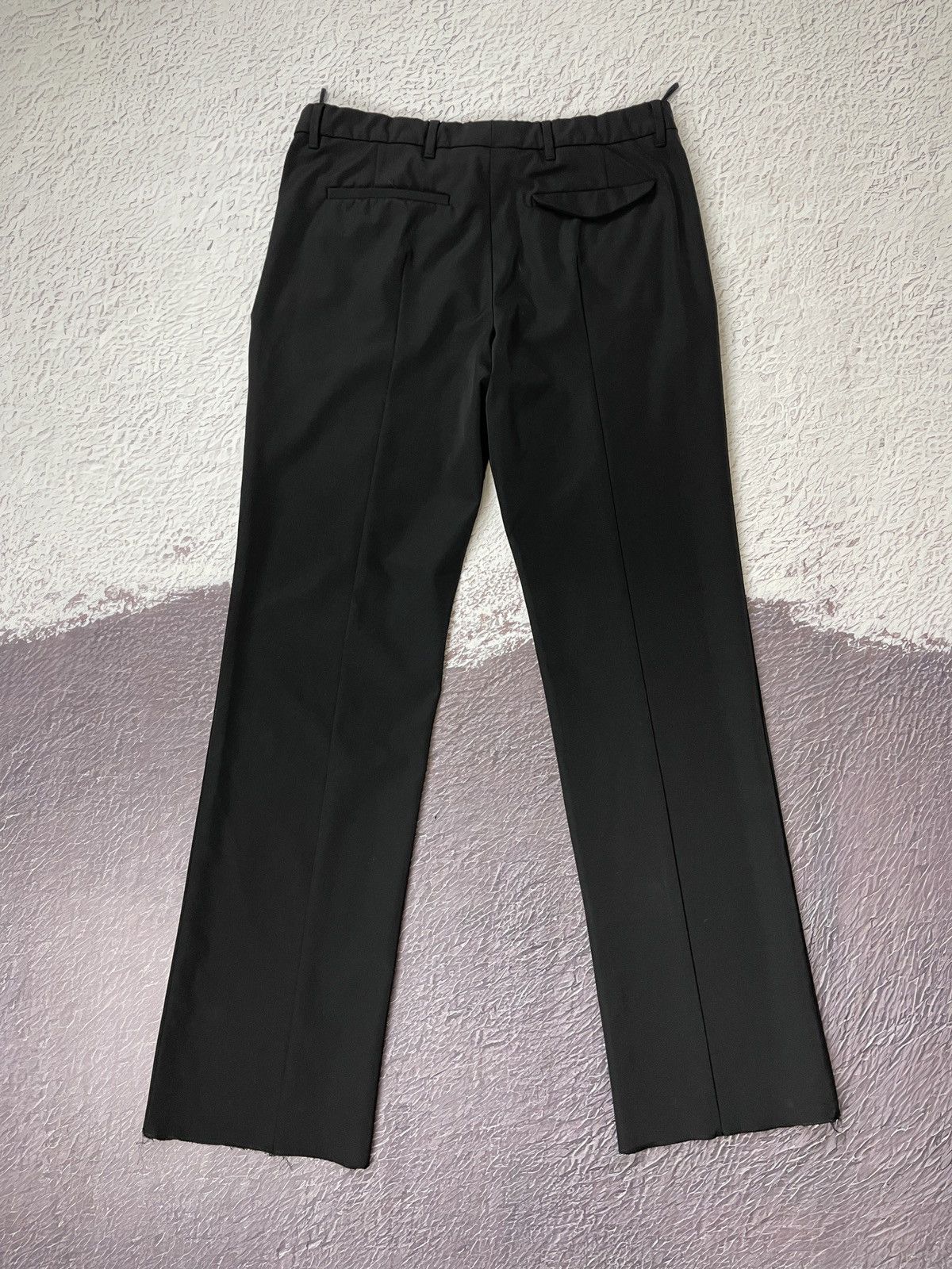 Prada Prada nylon black flared pants made in Italy size 42 Size 28" / US 6 / IT 42 - 12 Thumbnail