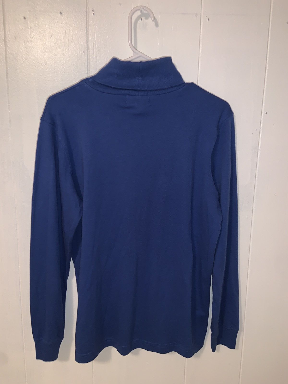 Ralph Lauren Men’s Medium - Ralph Lauren Green Tag Blue Turtle Neck Size US M / EU 48-50 / 2 - 8 Thumbnail