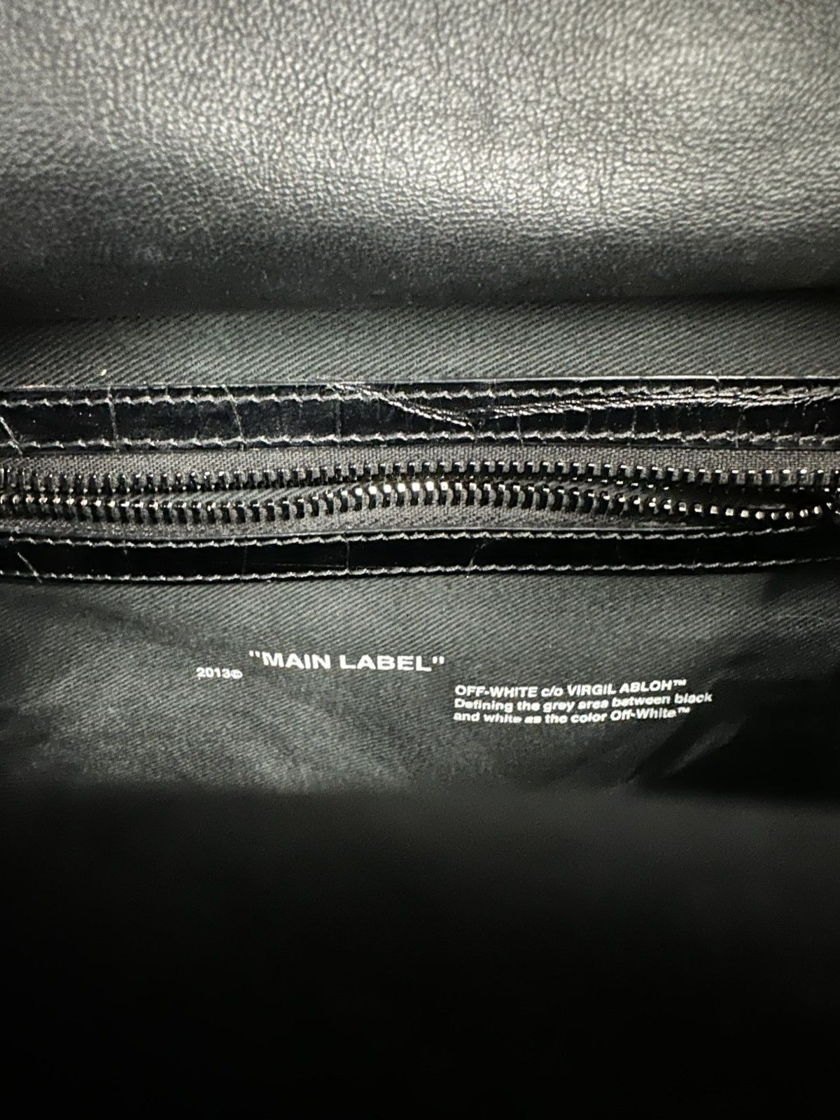 Off-White Off White Crocodile Bag Size ONE SIZE - 9 Thumbnail