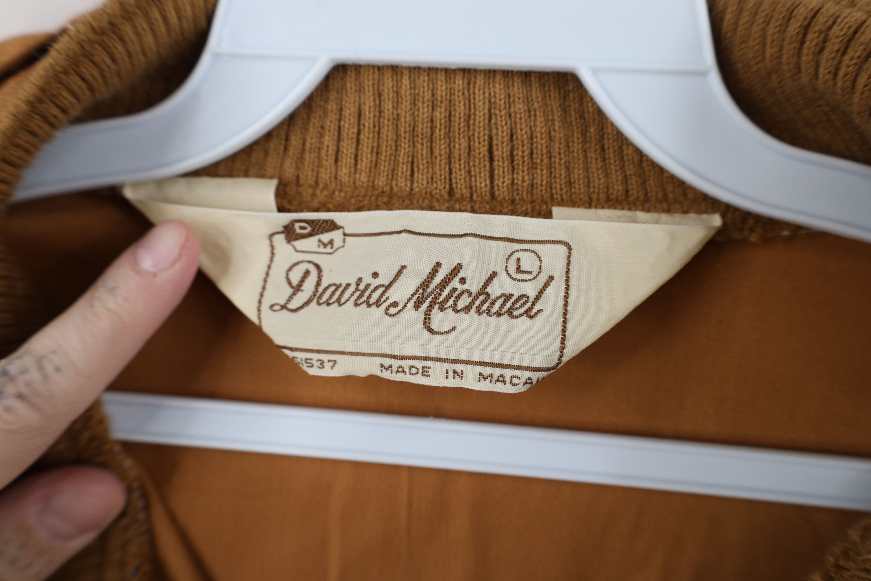 Vintage Vintage 70s Streetwear Cafe Racer Bomber Jacket Brown Size US L / EU 52-54 / 3 - 9 Thumbnail